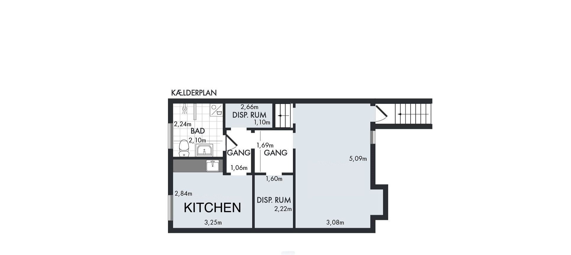 Townhouse basement apartment 