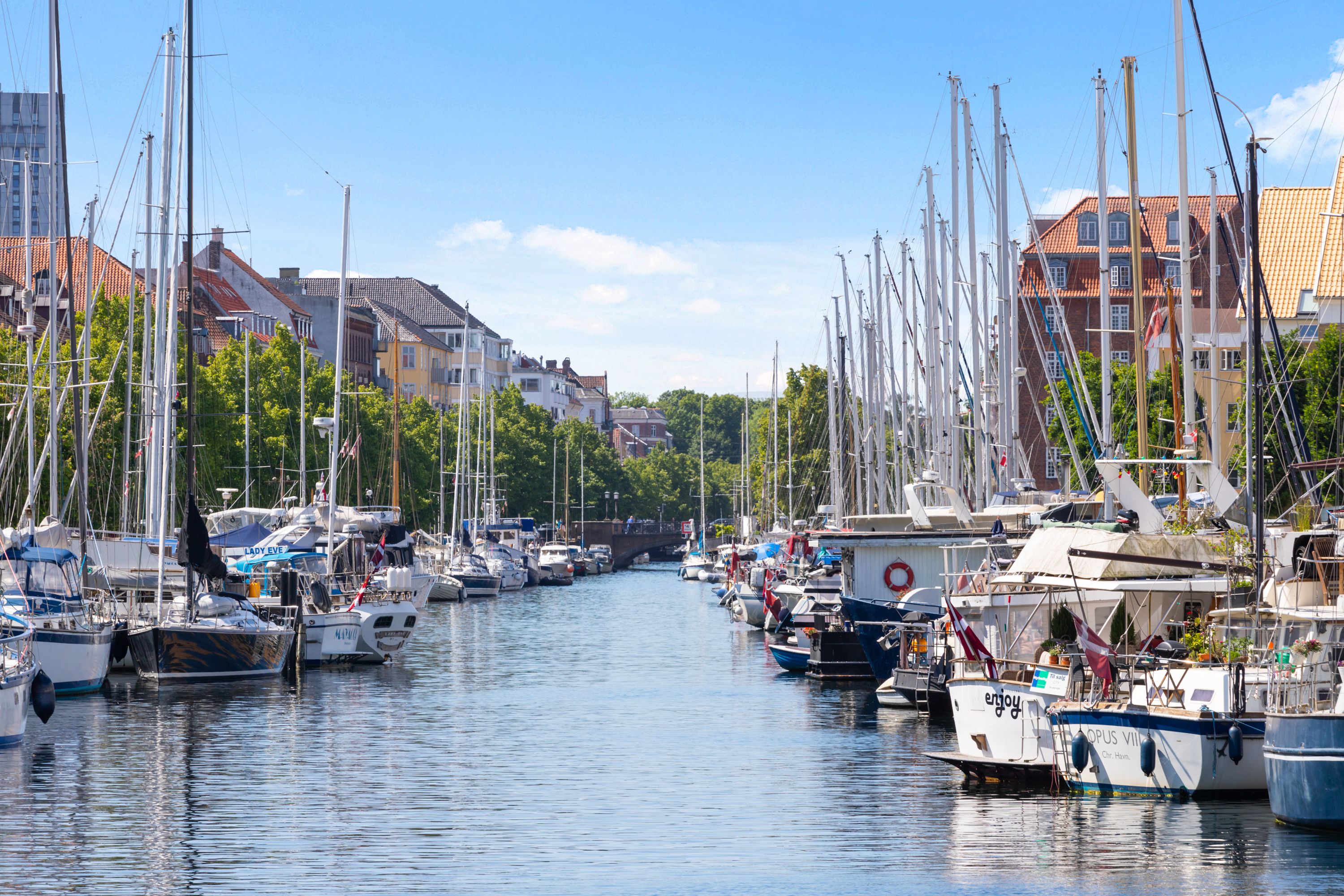 Eksklusiv bolig på Papirøen med udsigt over København og vandet