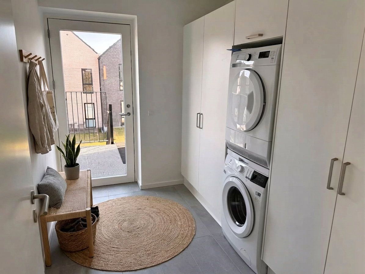 Lys og moderne 3-værelses på 102 m2 med altan, udsigt til åbne marker og grønne områder. Kæledyr tilladt efter aftale