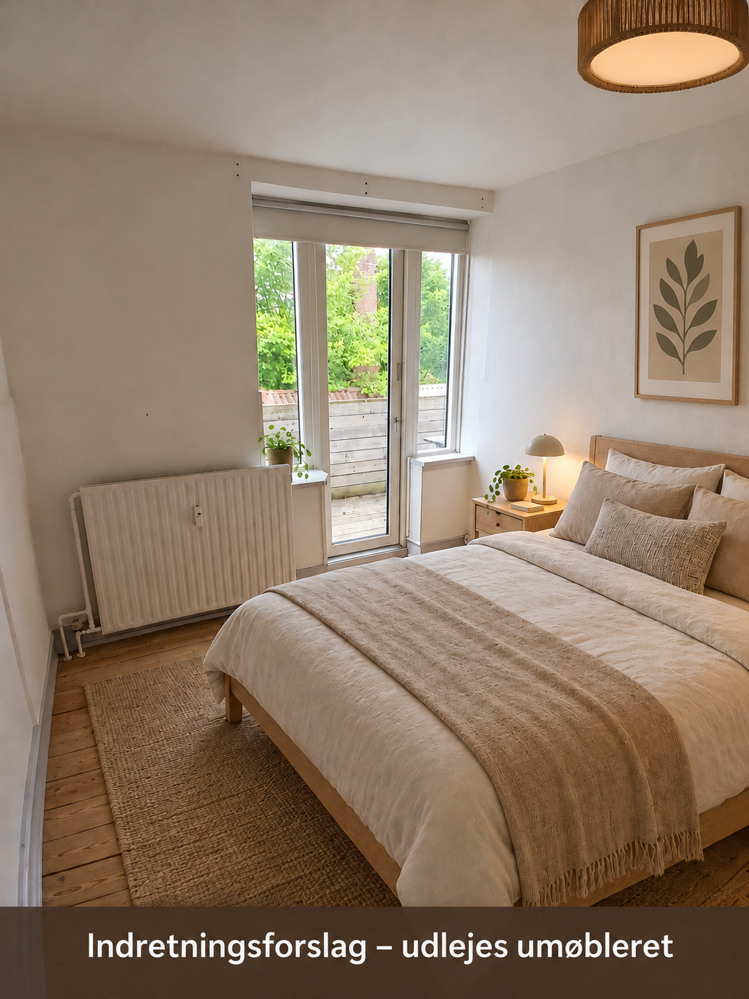 135 m² og fem rum på to etager – Kongebrogade 