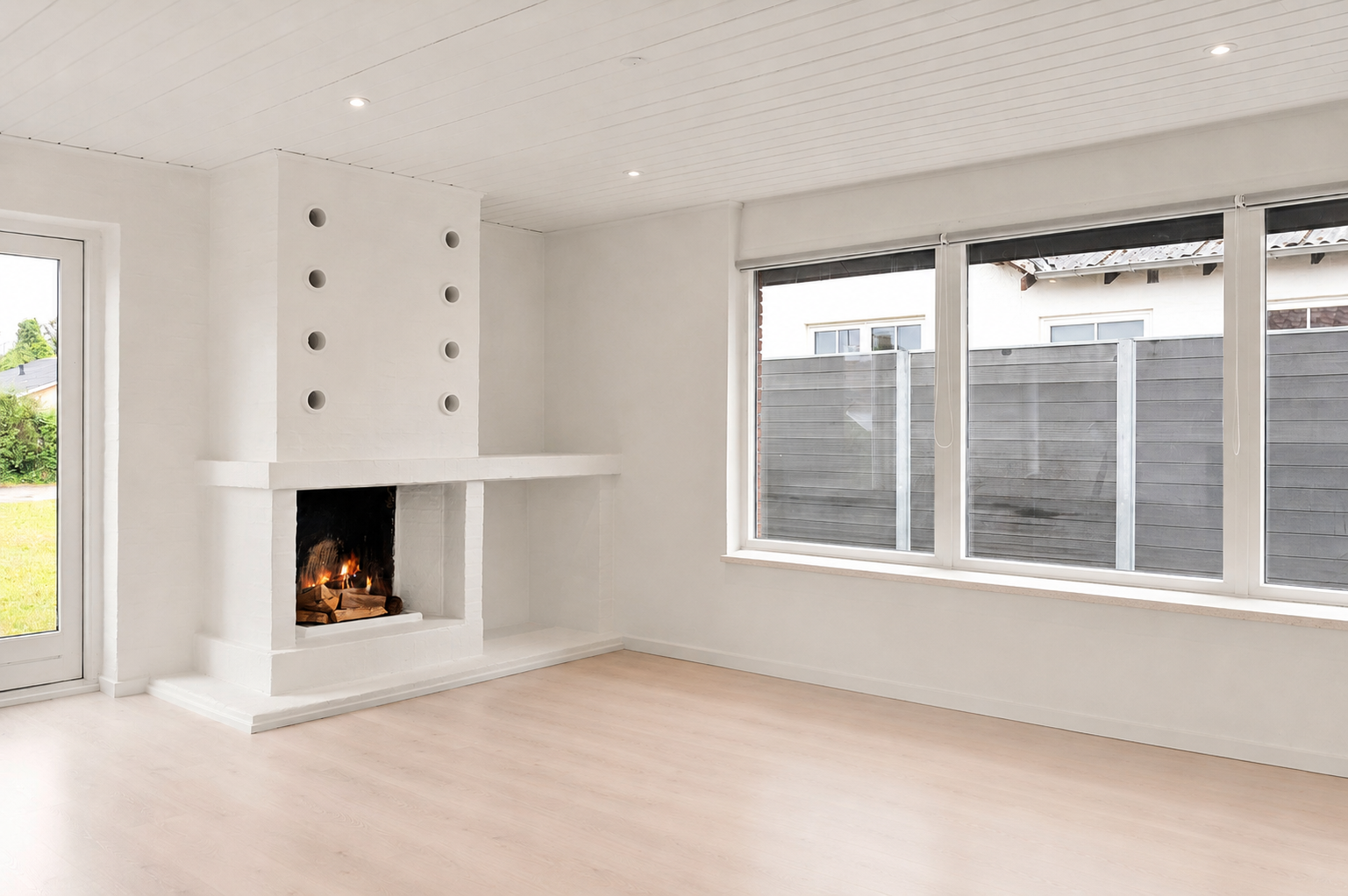 Lys og renoveret villa tæt på Langeskov centrum