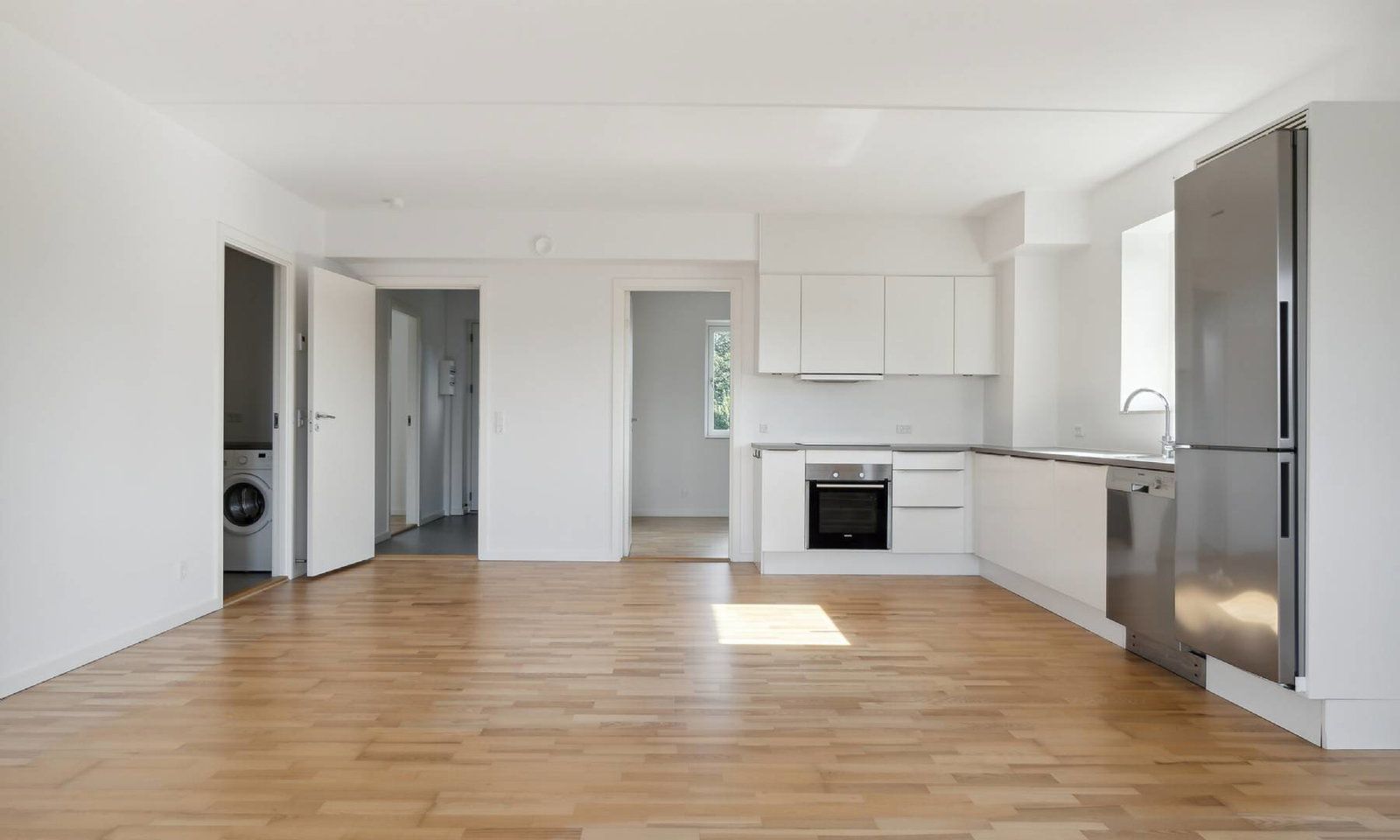 Moderne boliger i Tækkerhusene, Hillerød: Elevator og privat altan. Perfekt beliggenhed ved både natur og by liv