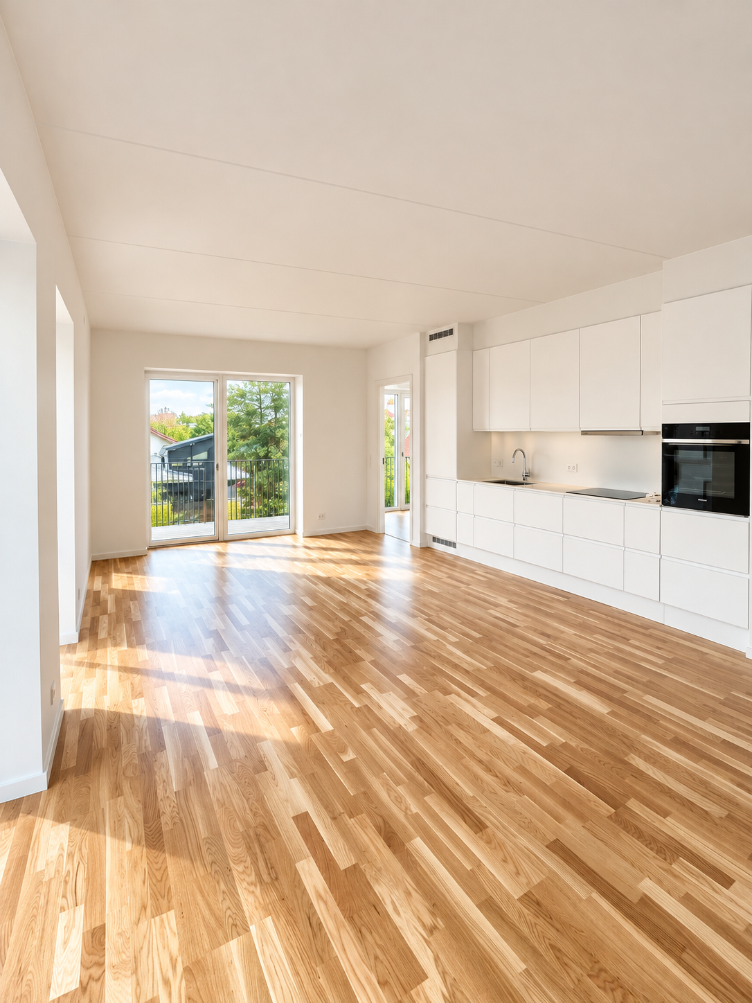 Helt ny 3-værelses lejlighed på 97 m² med altan i Bagsværd