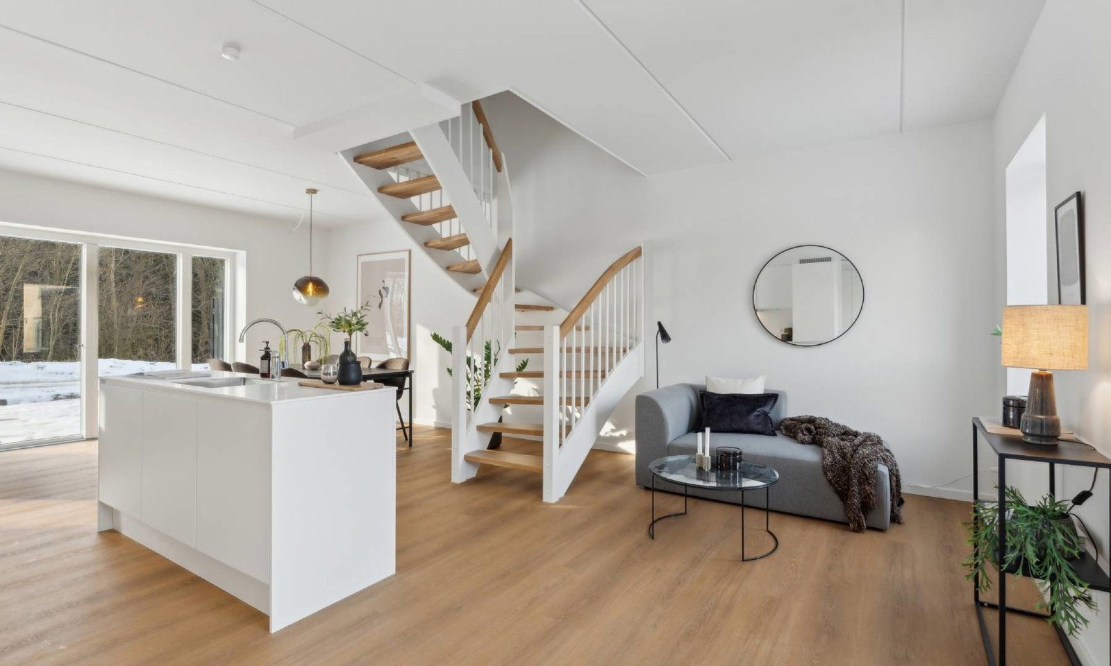 Skønt rækkehus med have