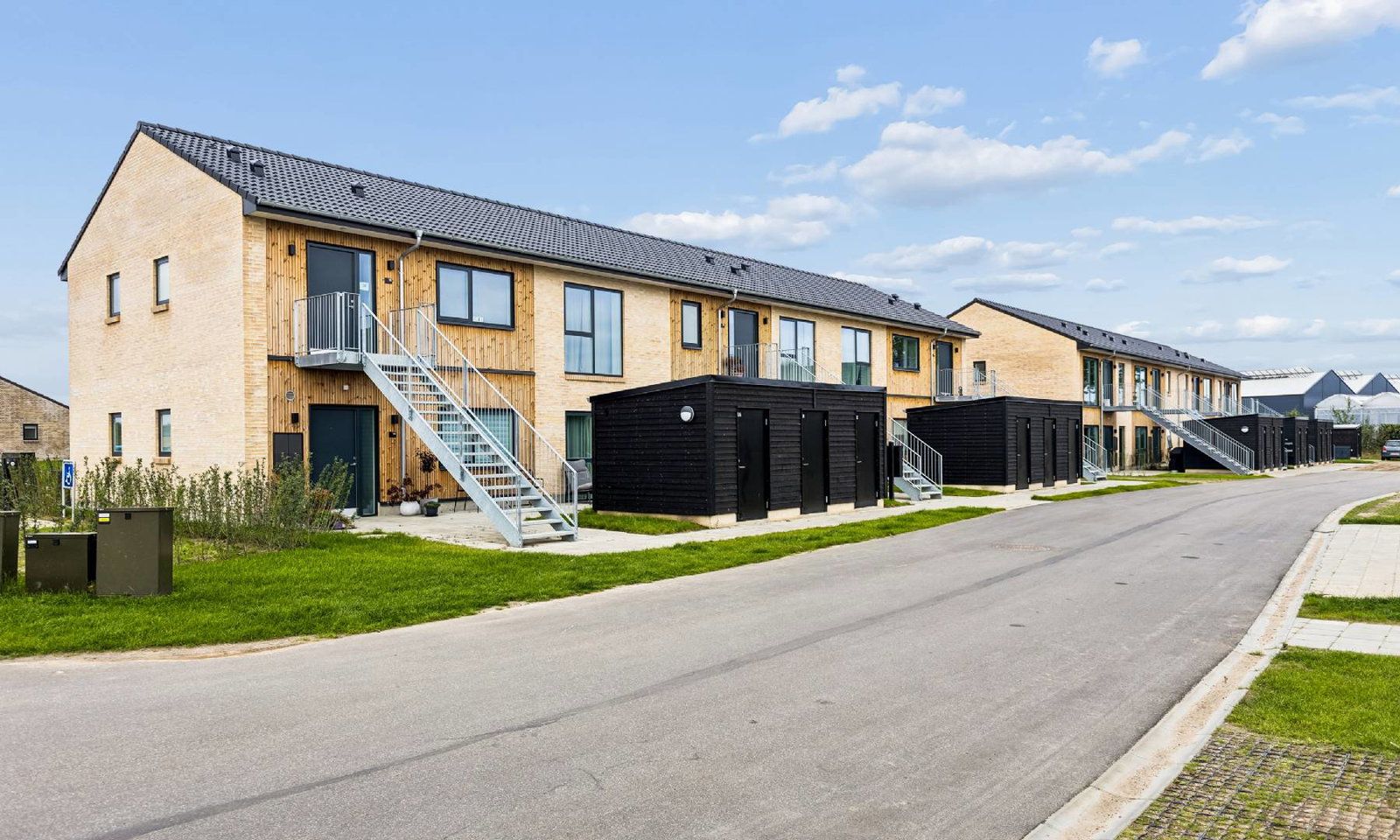 Moderne 3-værelses lejeboliger med stor altan eller dejlig terrasse