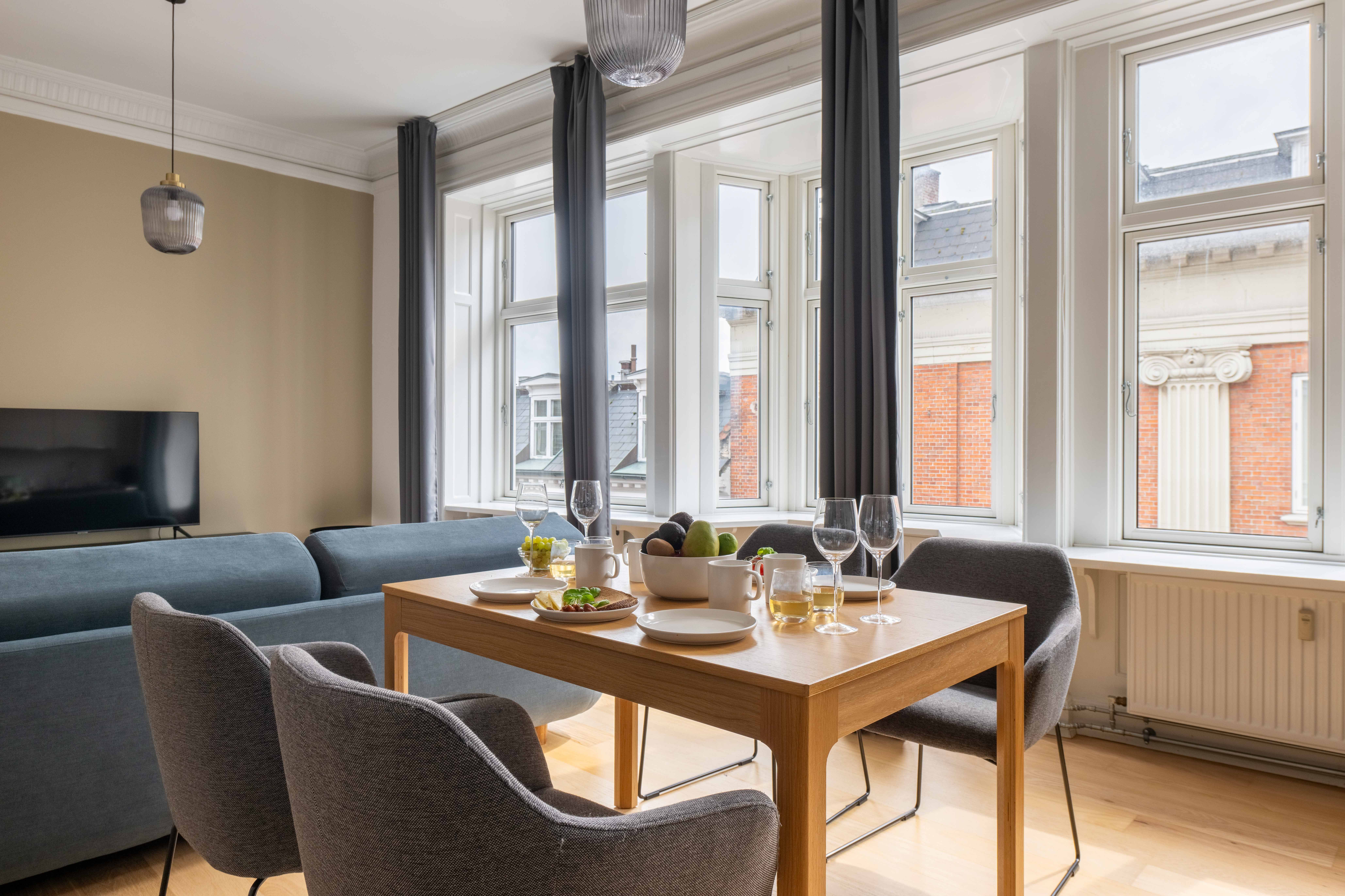 Bright & Stylish Two-Room Home on Strøget