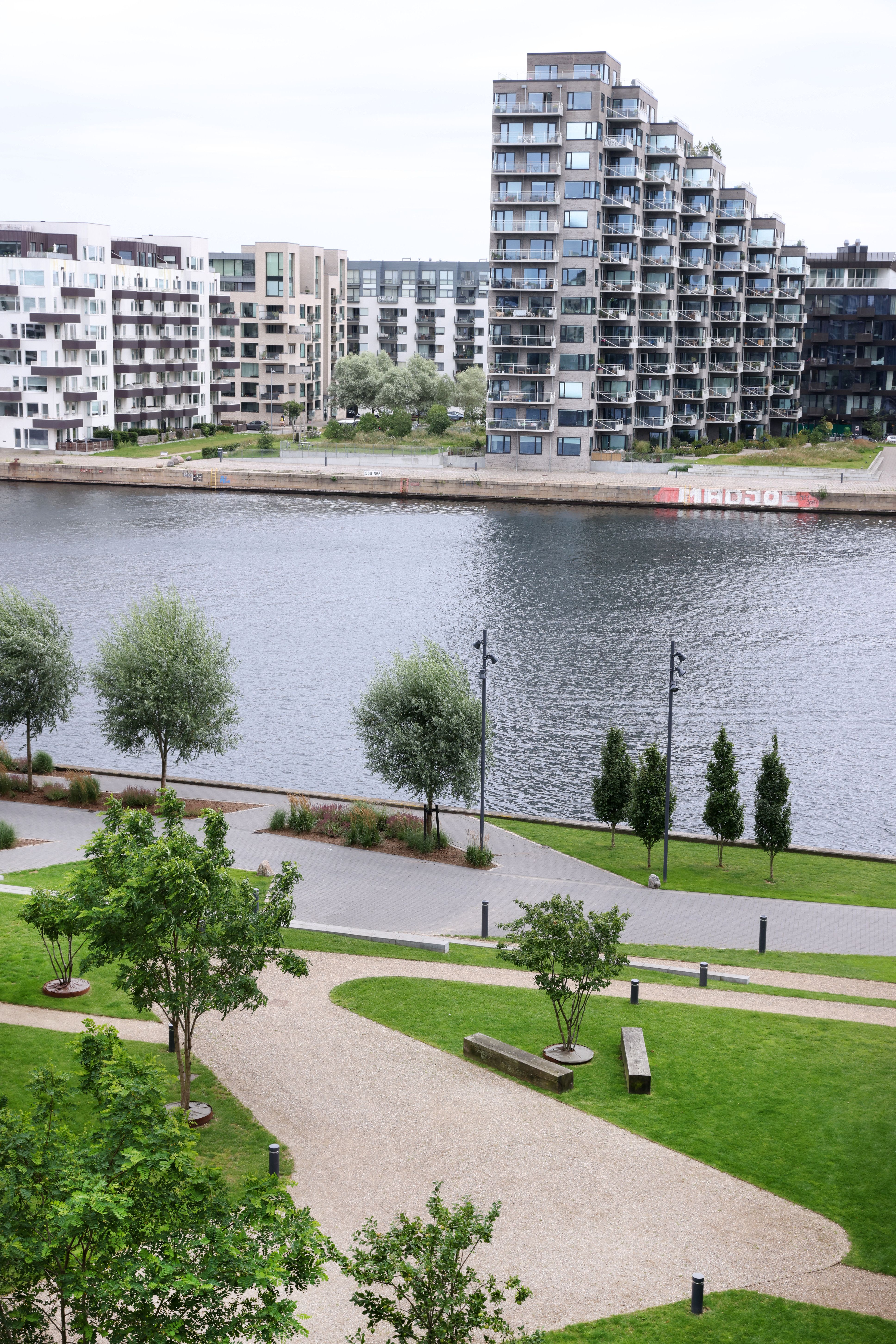 159 m² - havneudsigt, altaner på i alt 28 m² og 2 badeværelser