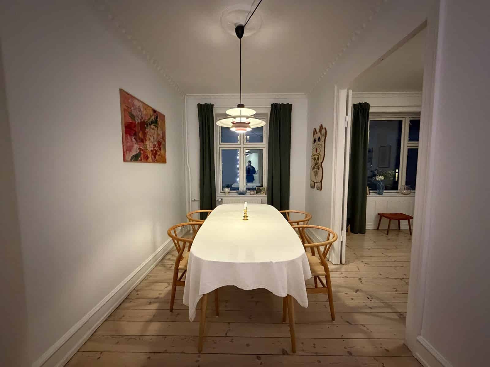 Flot møbleret lejlighed | Frederiksberg