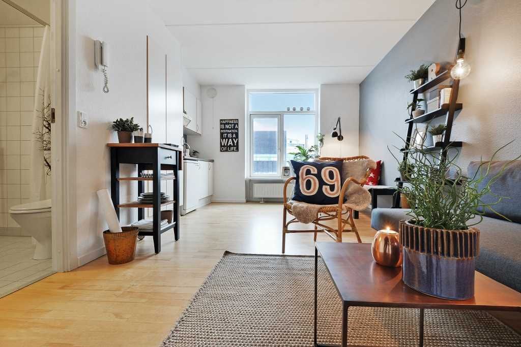 Studio apartment in Østerbro