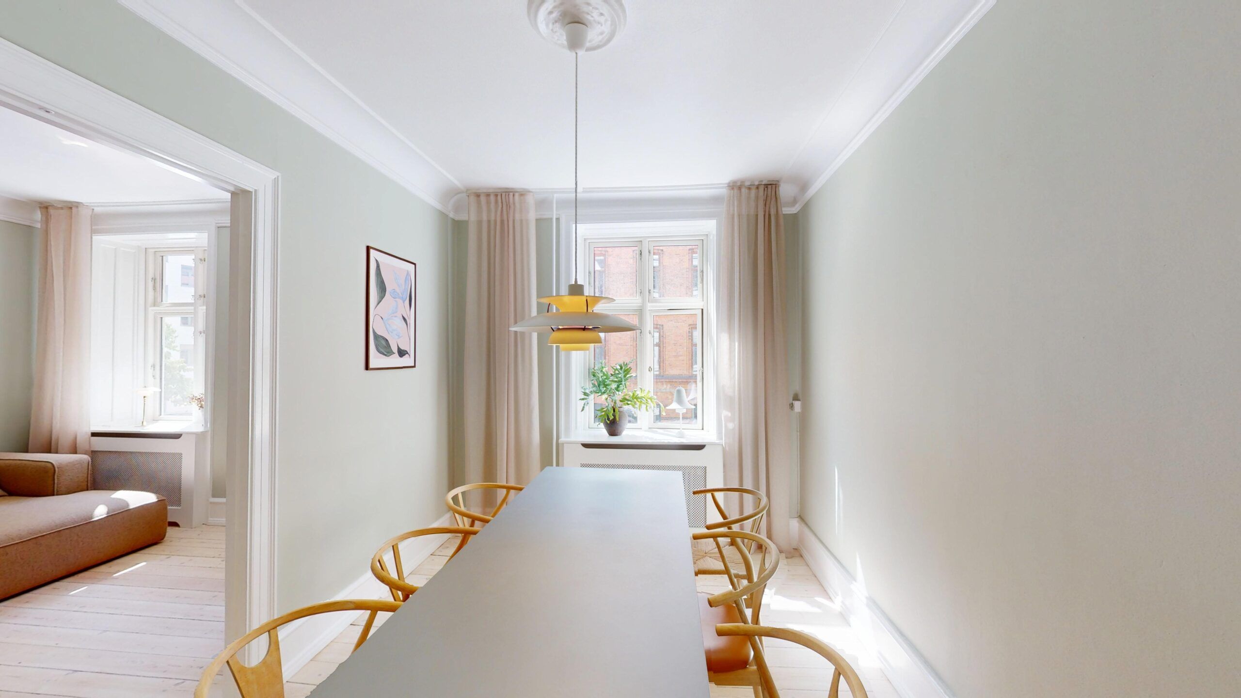 3 værelses lejlighed på Sønderborggade i København Ø udlejes