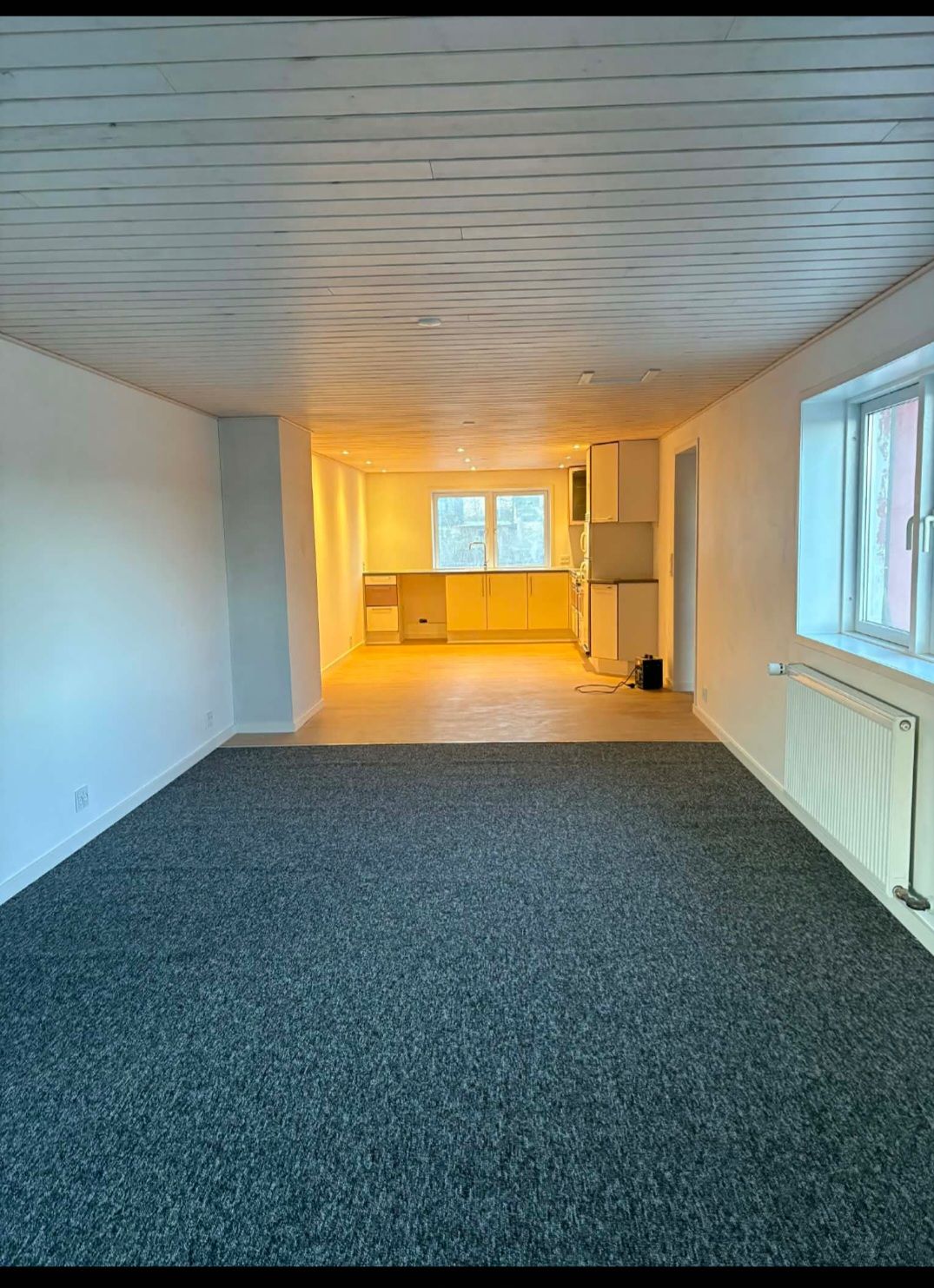 Hus med have på landet 