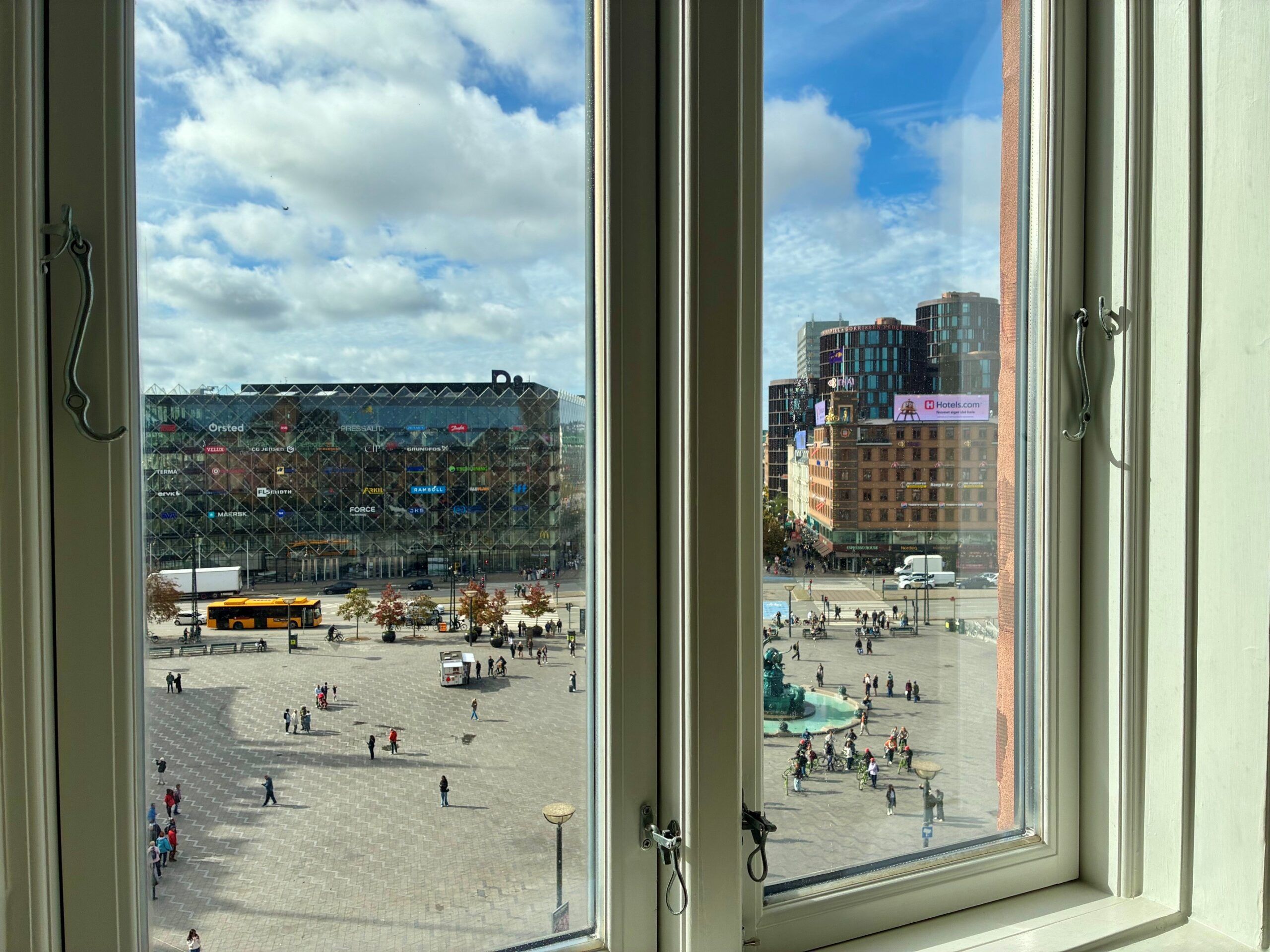 Udsigt over Rådhuspladsen
