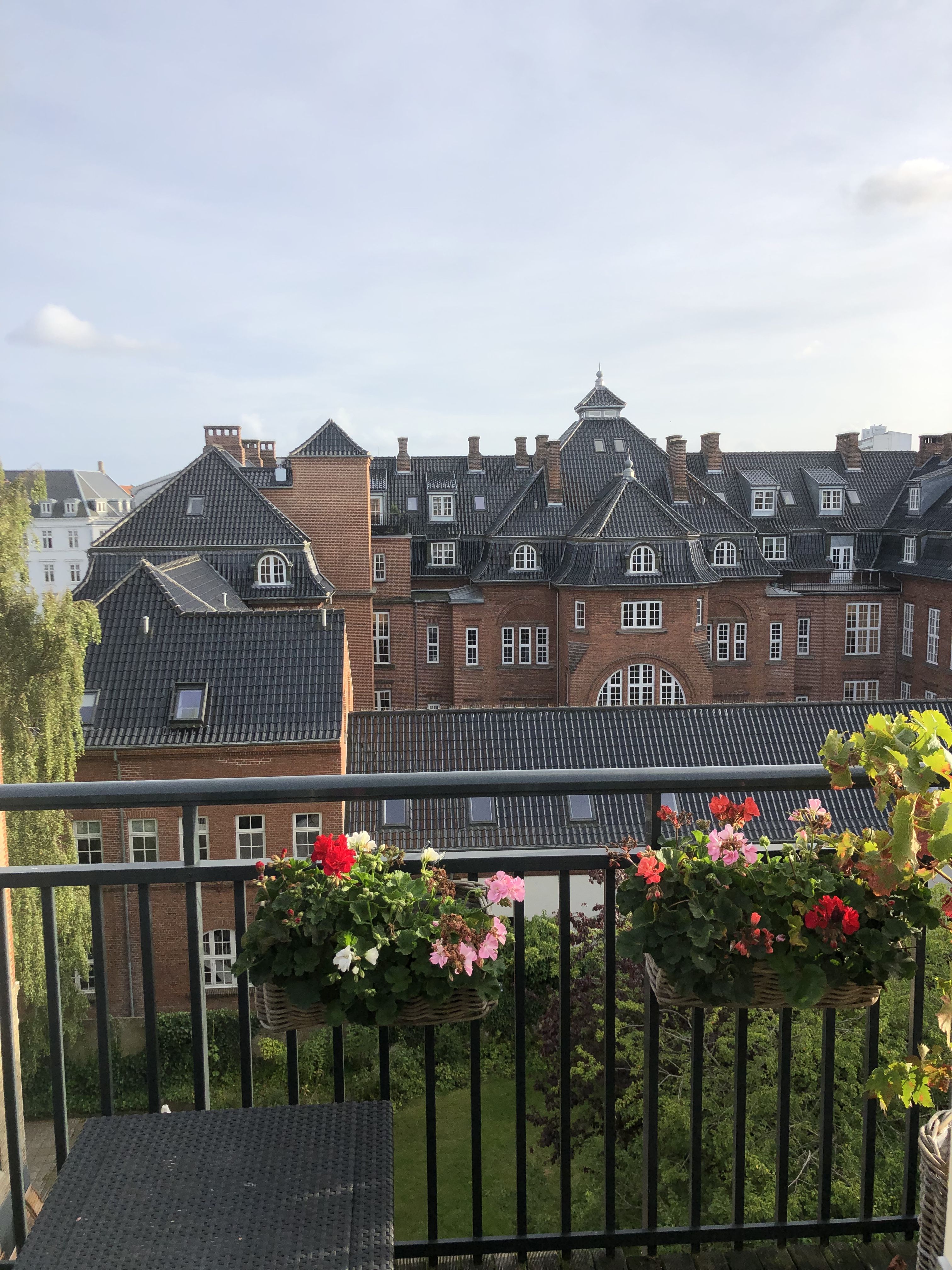 Lejlighed midt på Frederiksbjerg med skøn altan
