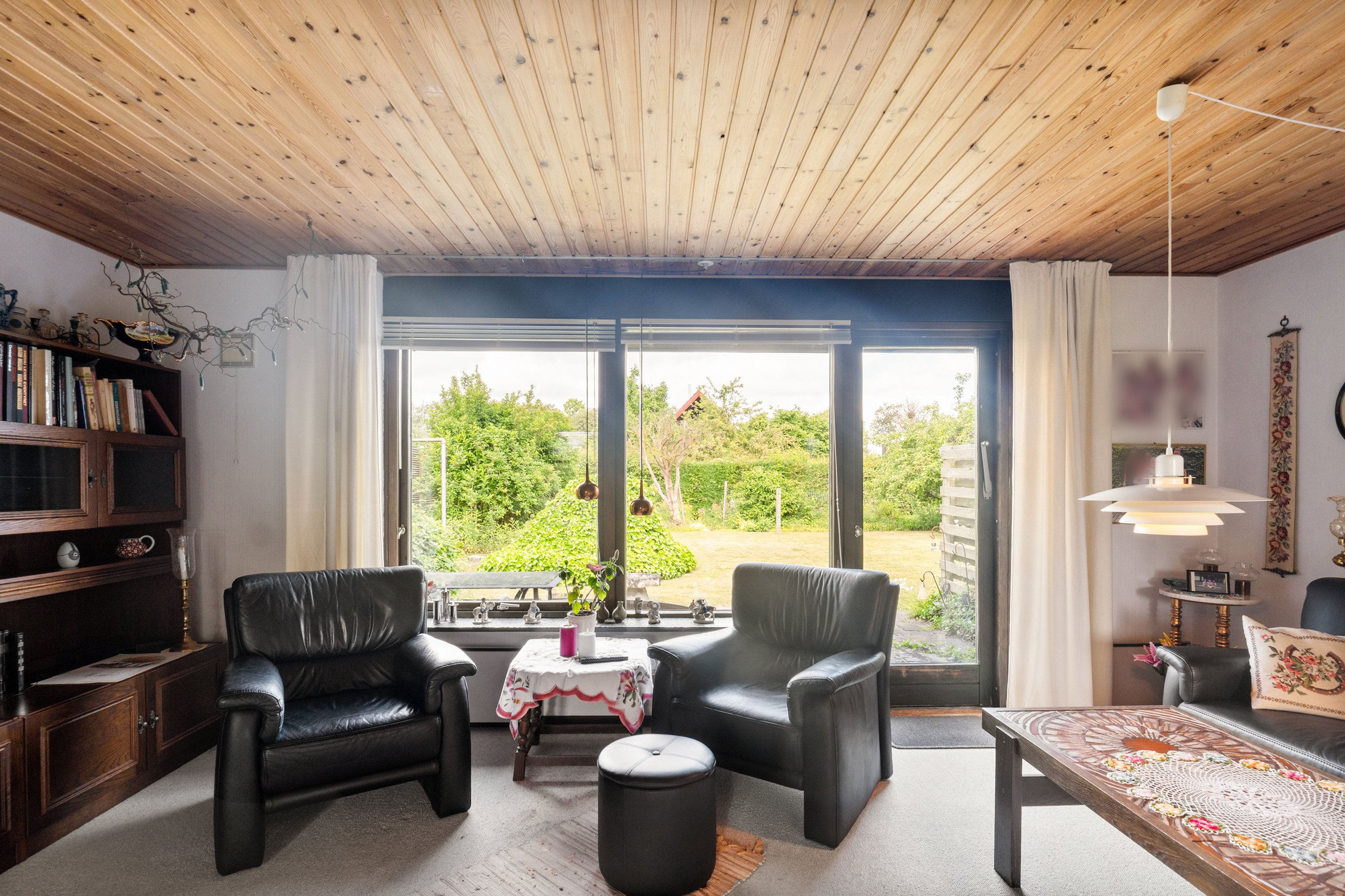 Hyggelig møbleret villa til leje med stor have