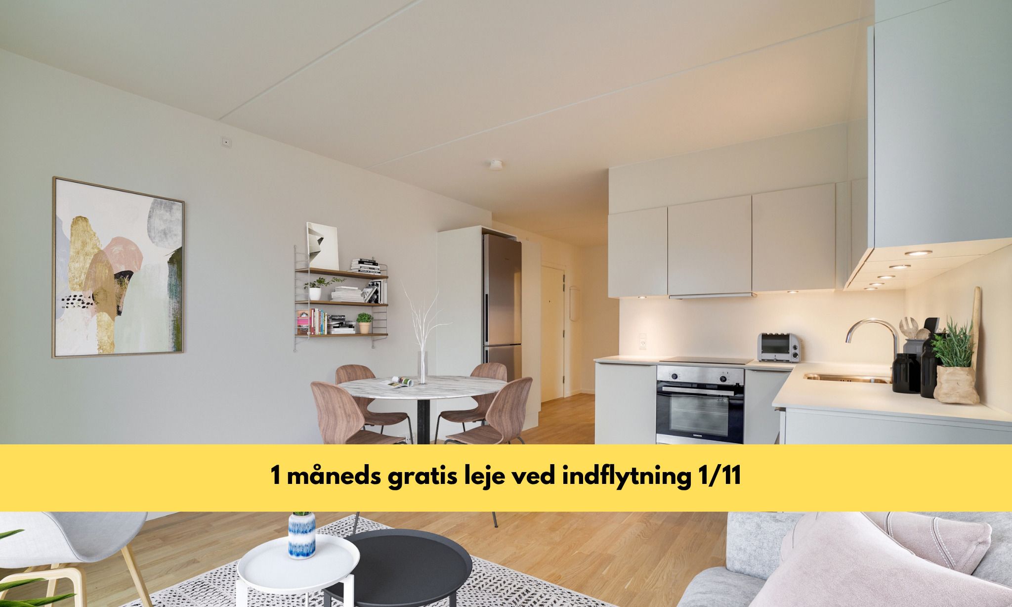 2 værelses lejlighed på Else Alfelts Vej i København S udlejes