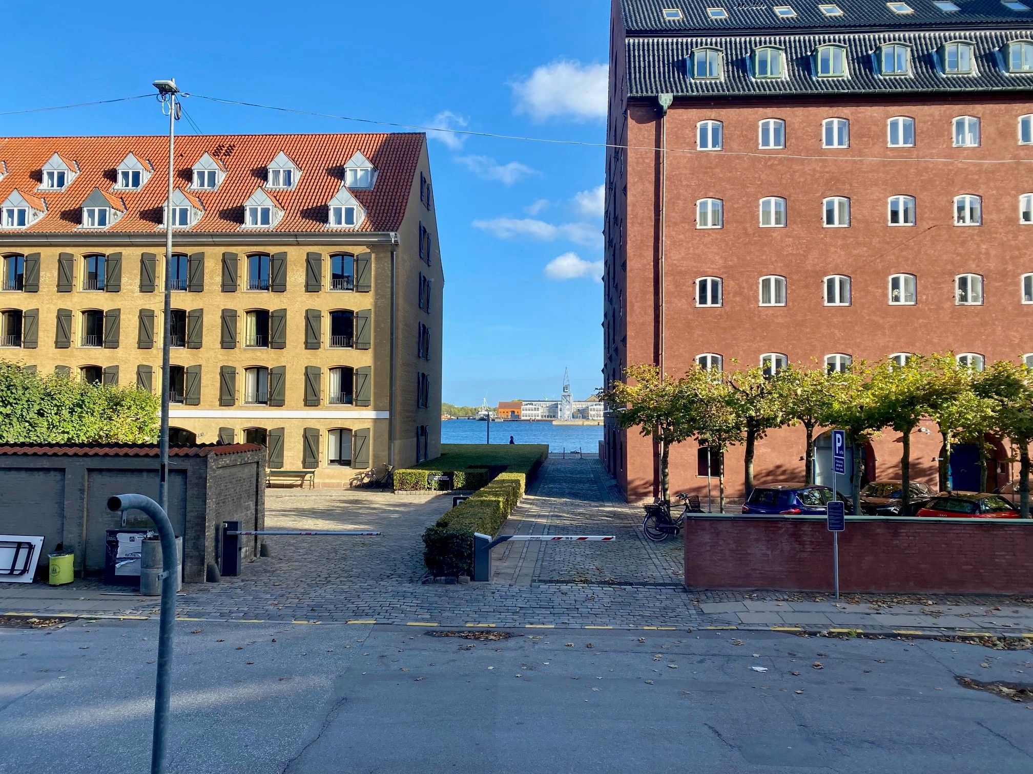 Skønt vandkig fra stuerne