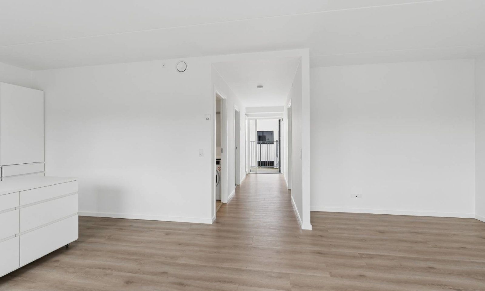 Moderne 2-værelses med terrasse