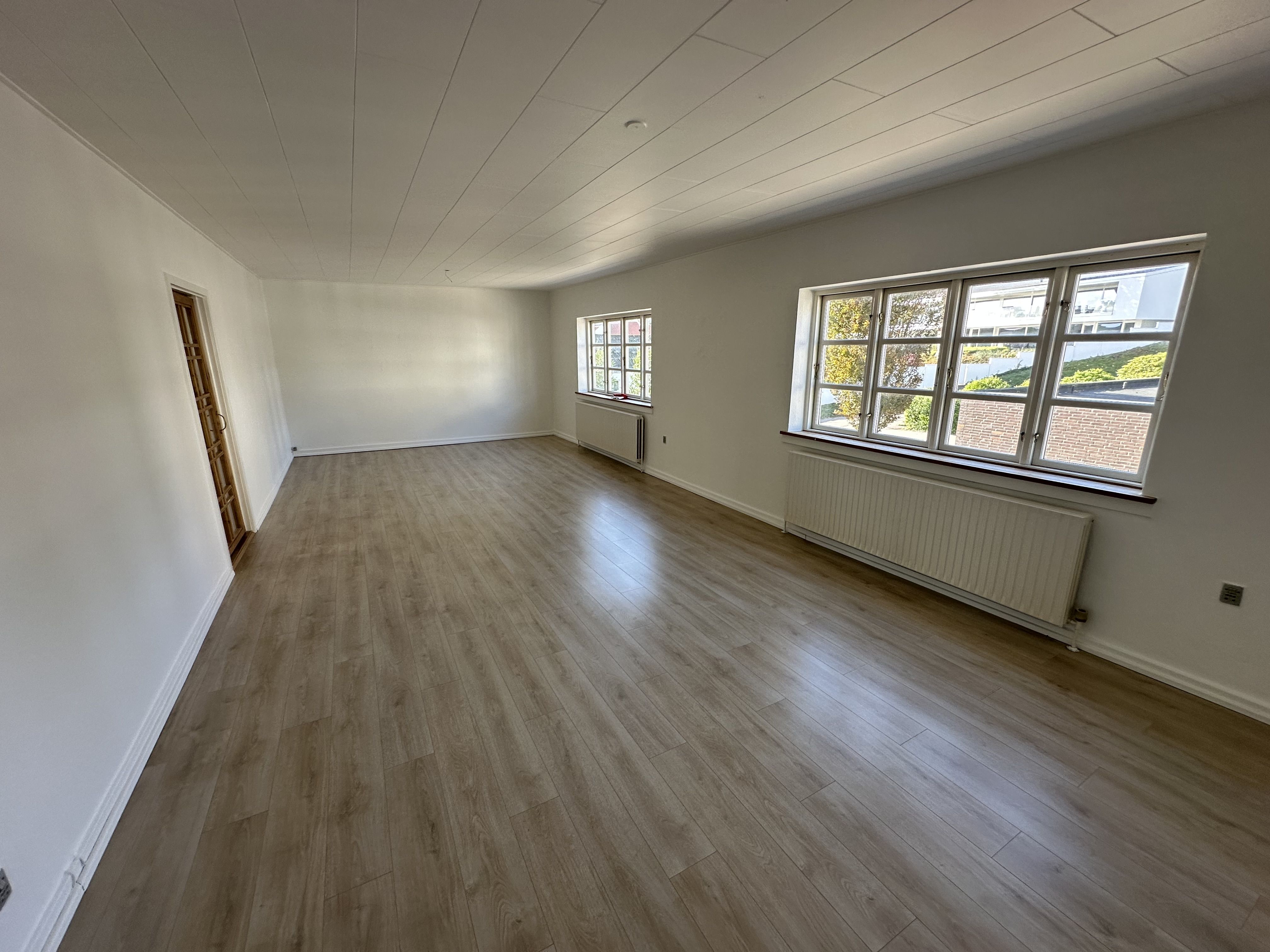 Stor lys renoveret lejlighed i centrum