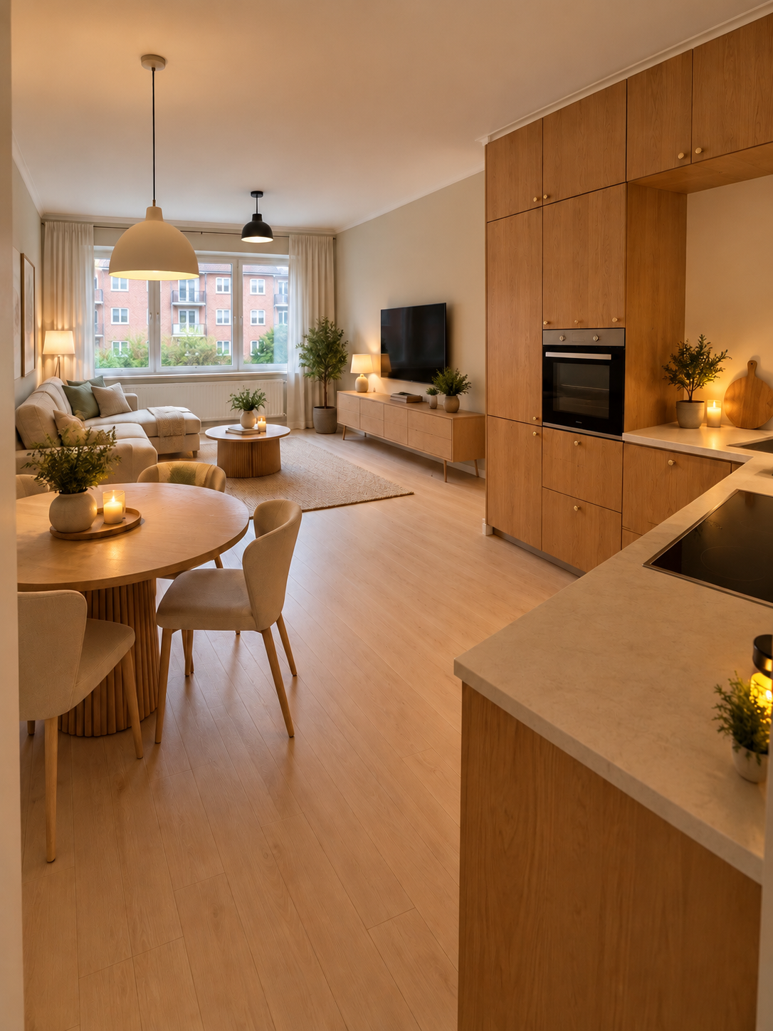 Nyrenoveret 68 m2 centralt på Nørrebro
