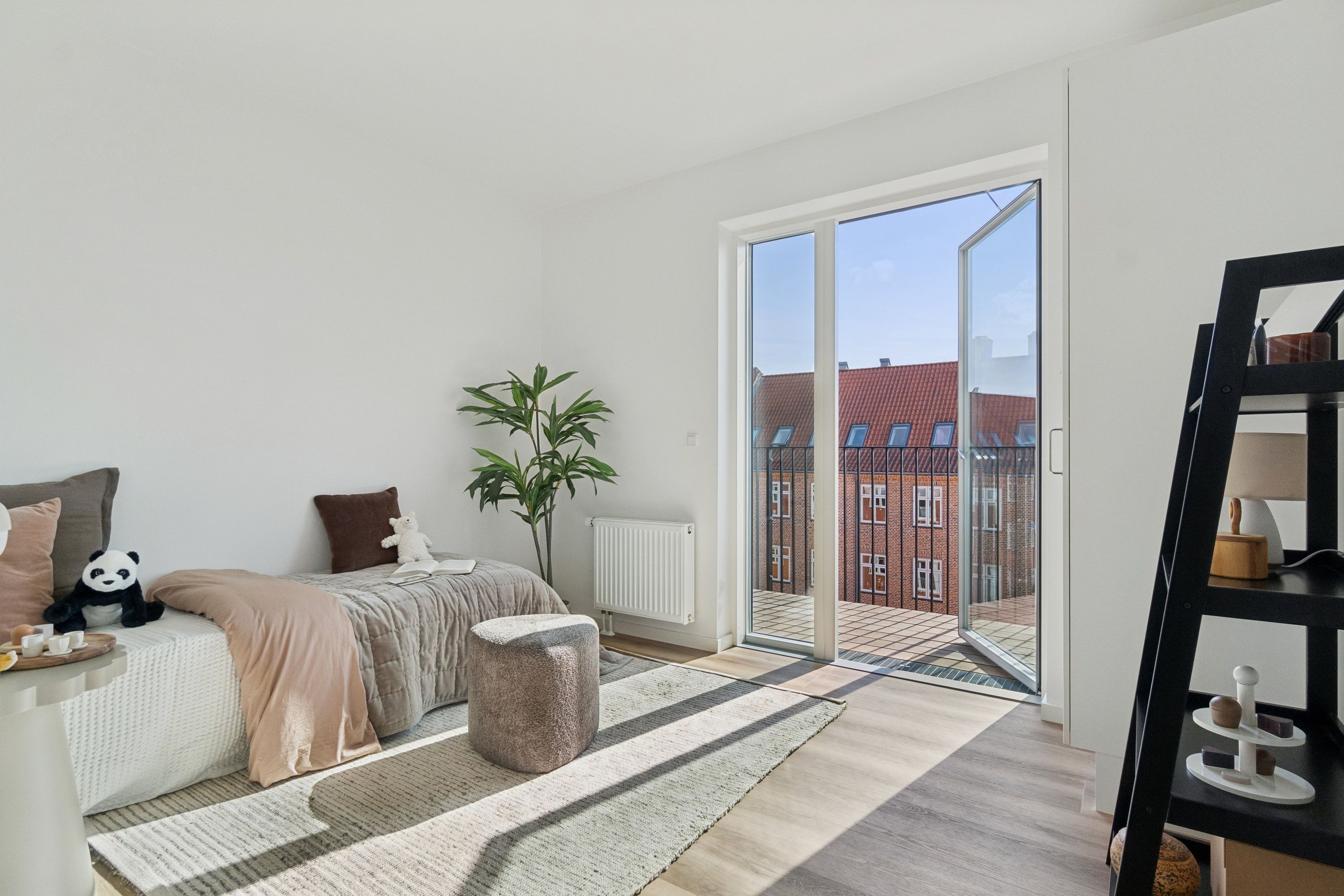 Skøn 3-værelses med tagterrasse 