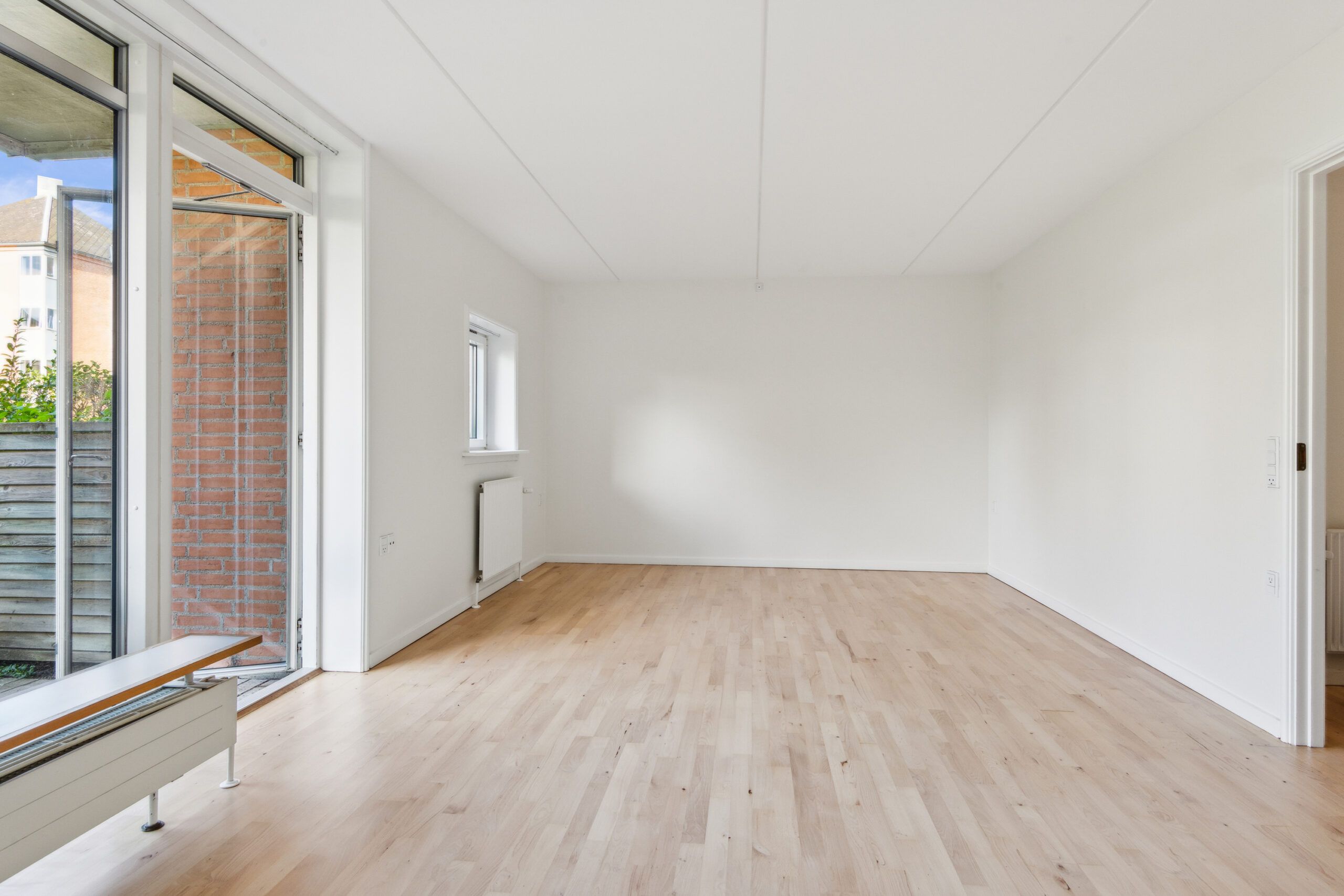 Lækkert køkken og egen terrasse