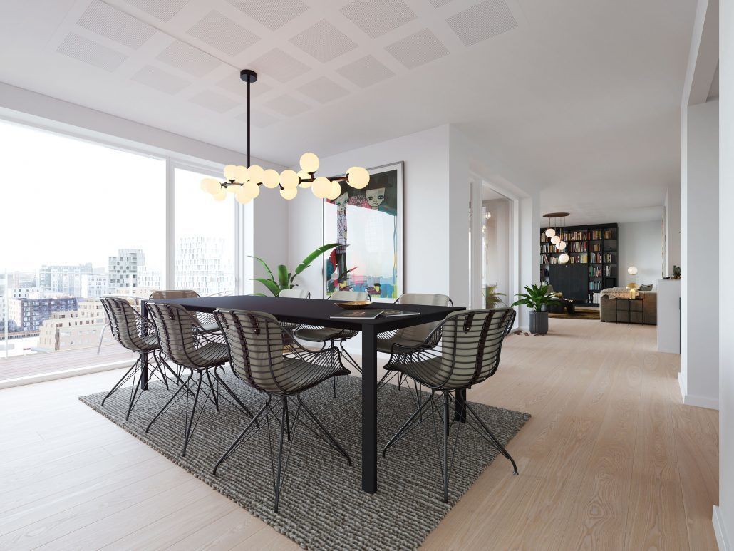 Luksus penthouse ved Østre Havn på Aalborgs havnefront 