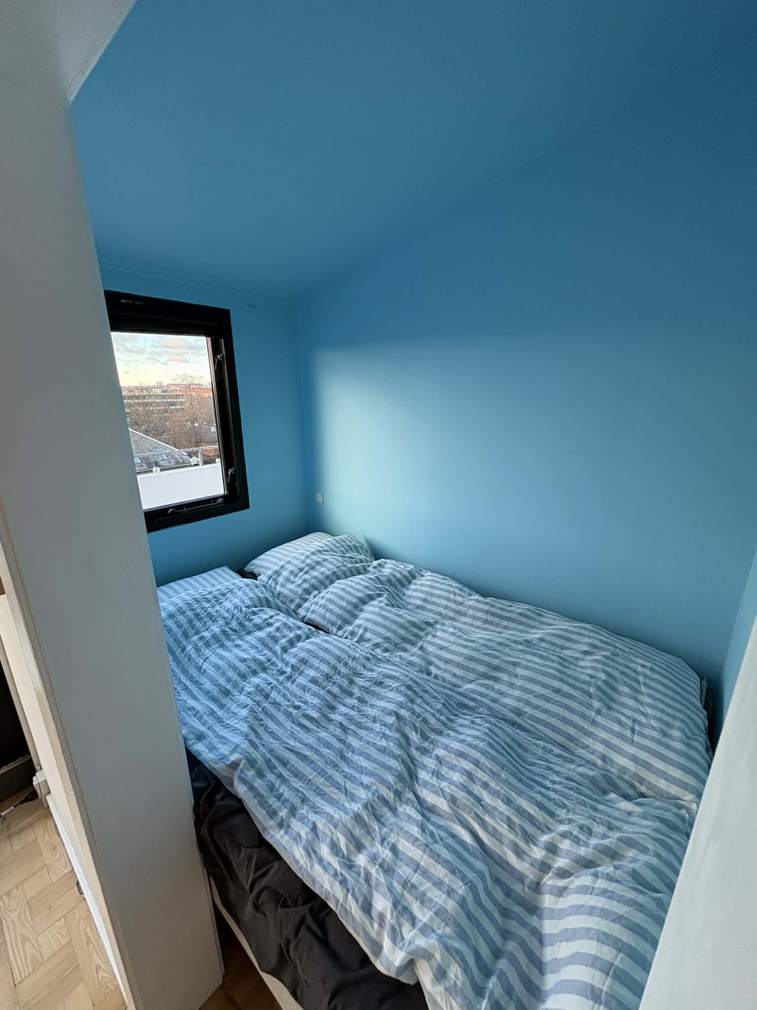 Lys lejlighed på 6. etage med aftensol