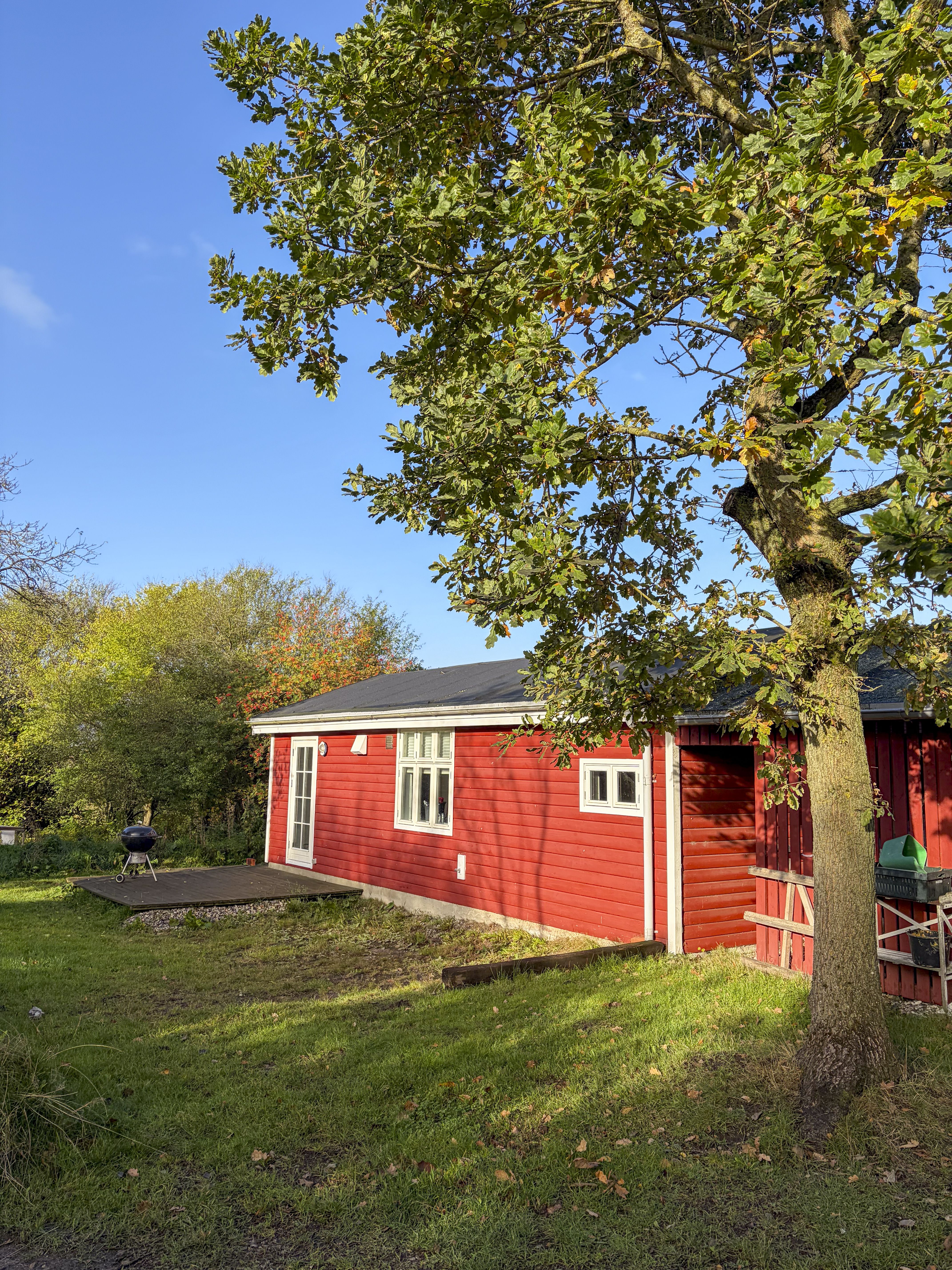 Skønt træhus i naturskønne omgivelser