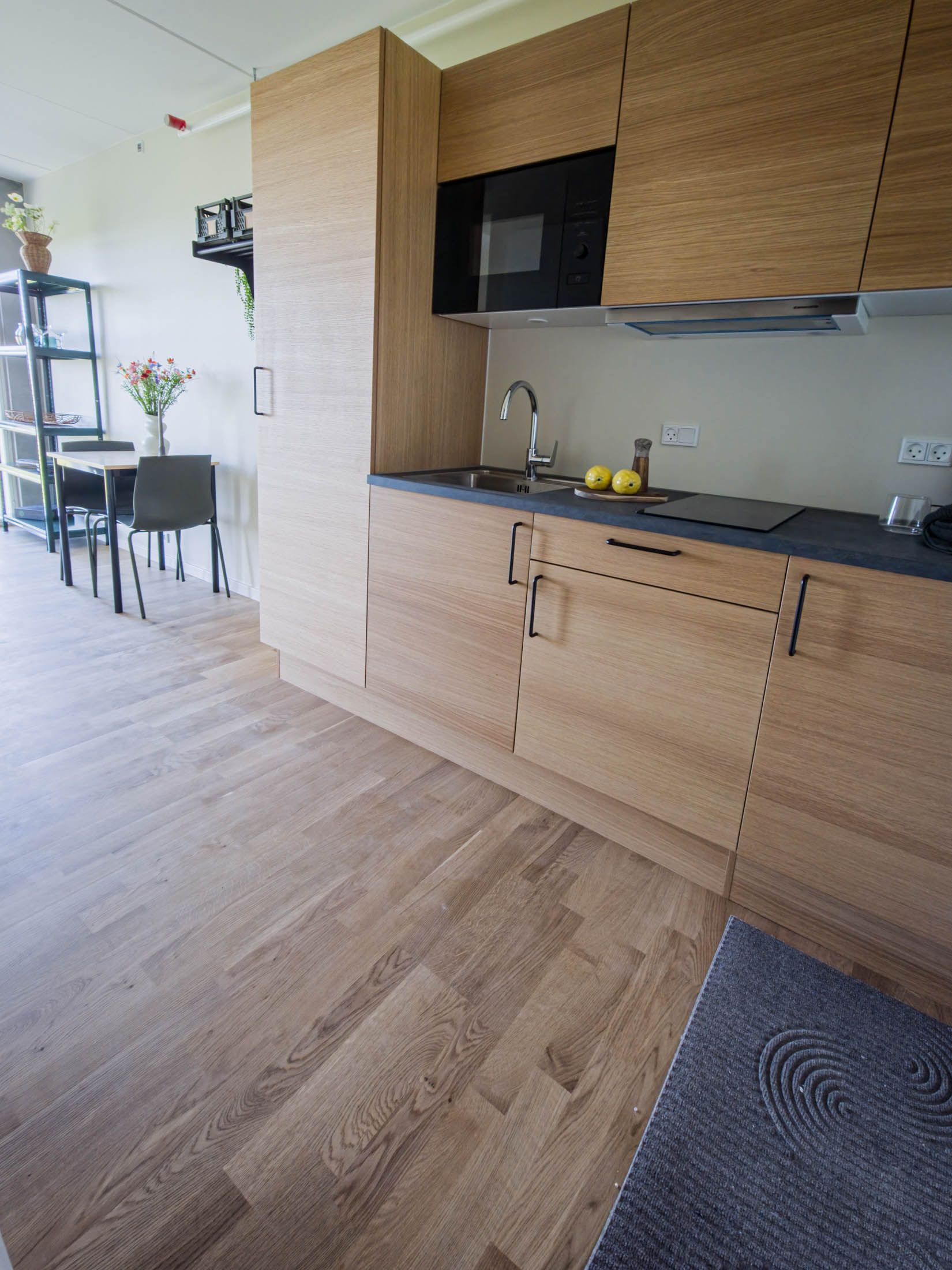 36 m² til dit eget studieliv – med fransk altan