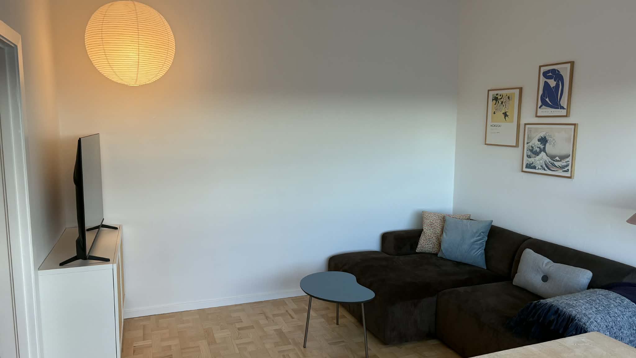 Lys lejlighed på 6. etage med aftensol