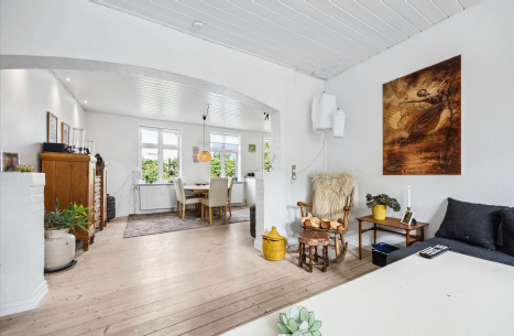 Hyggelig stor 4v lejlighed central beliggende