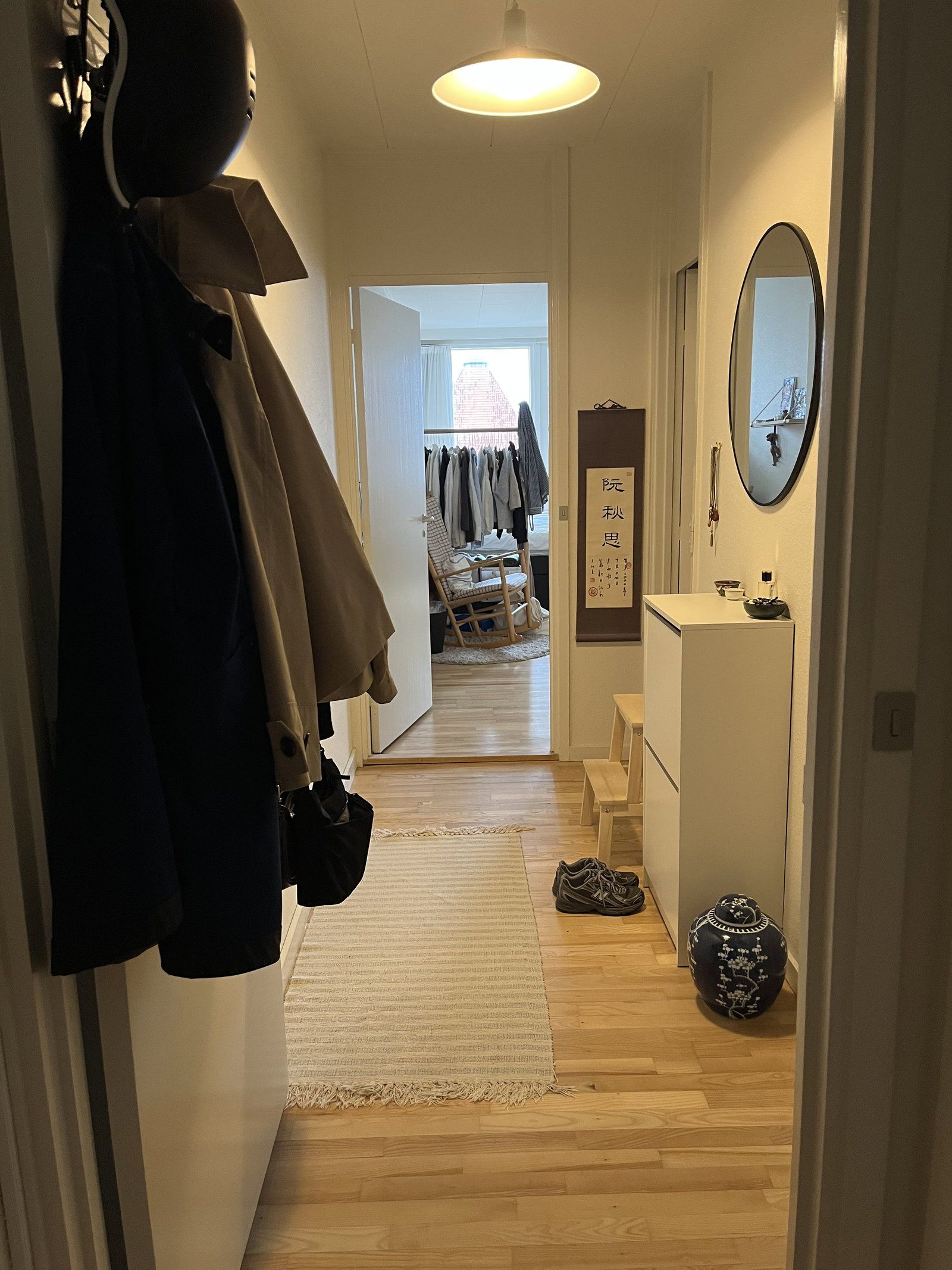 Renoveret lejlighed med elevator