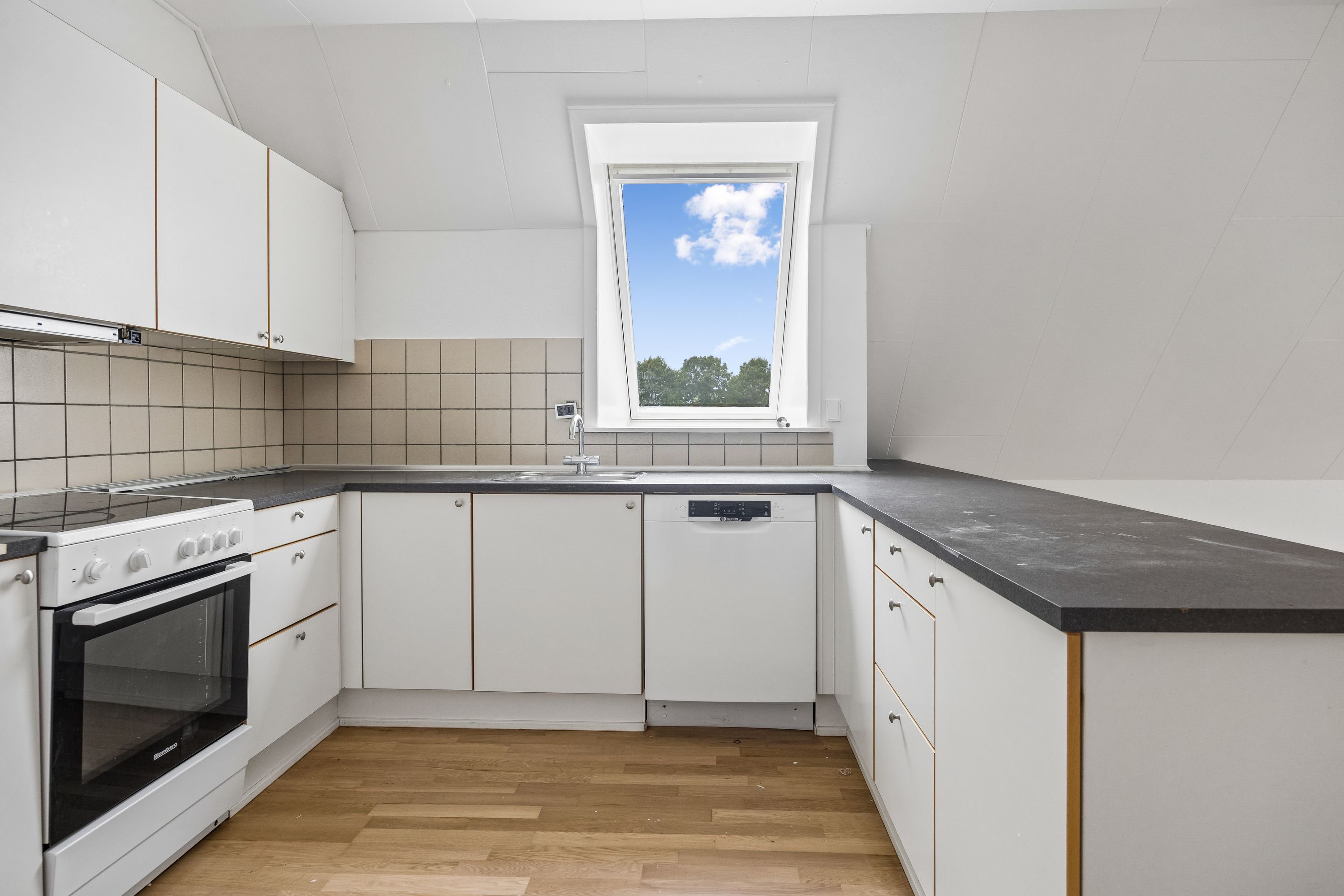 Tidsbegrænset lejlighed med stor terrasse
