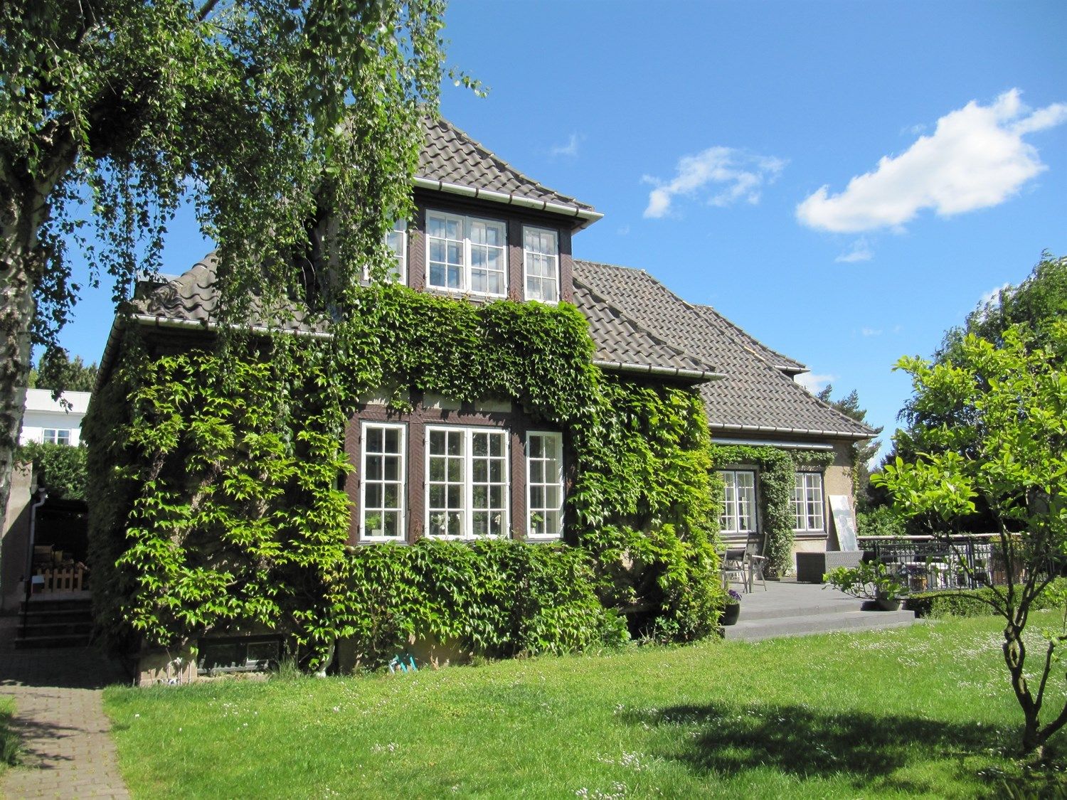 Meget lækker Charlottenlund villa i gennemført og smagfuld stil