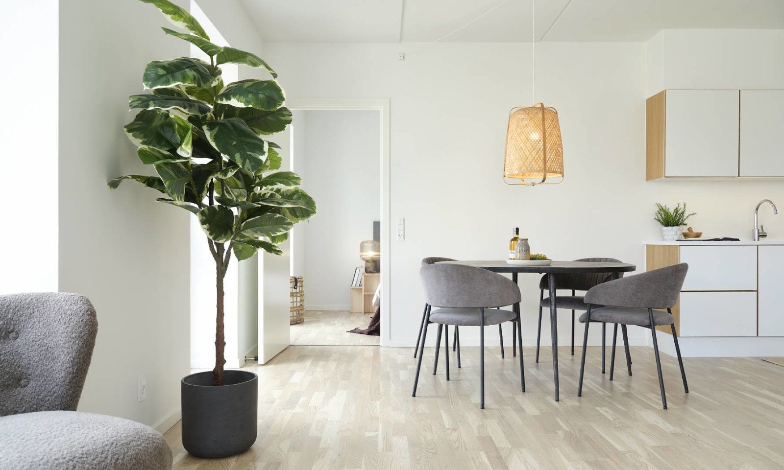 Dejlig 1-værelses lejlighed med terrasse
