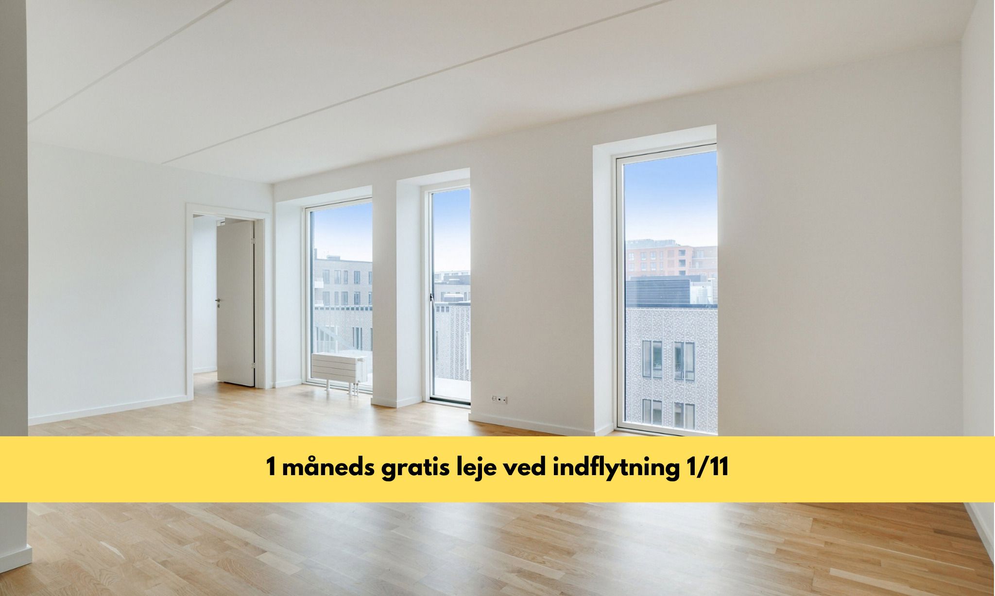 2 værelses lejlighed på Richard Mortensens Vej i København S udlejes