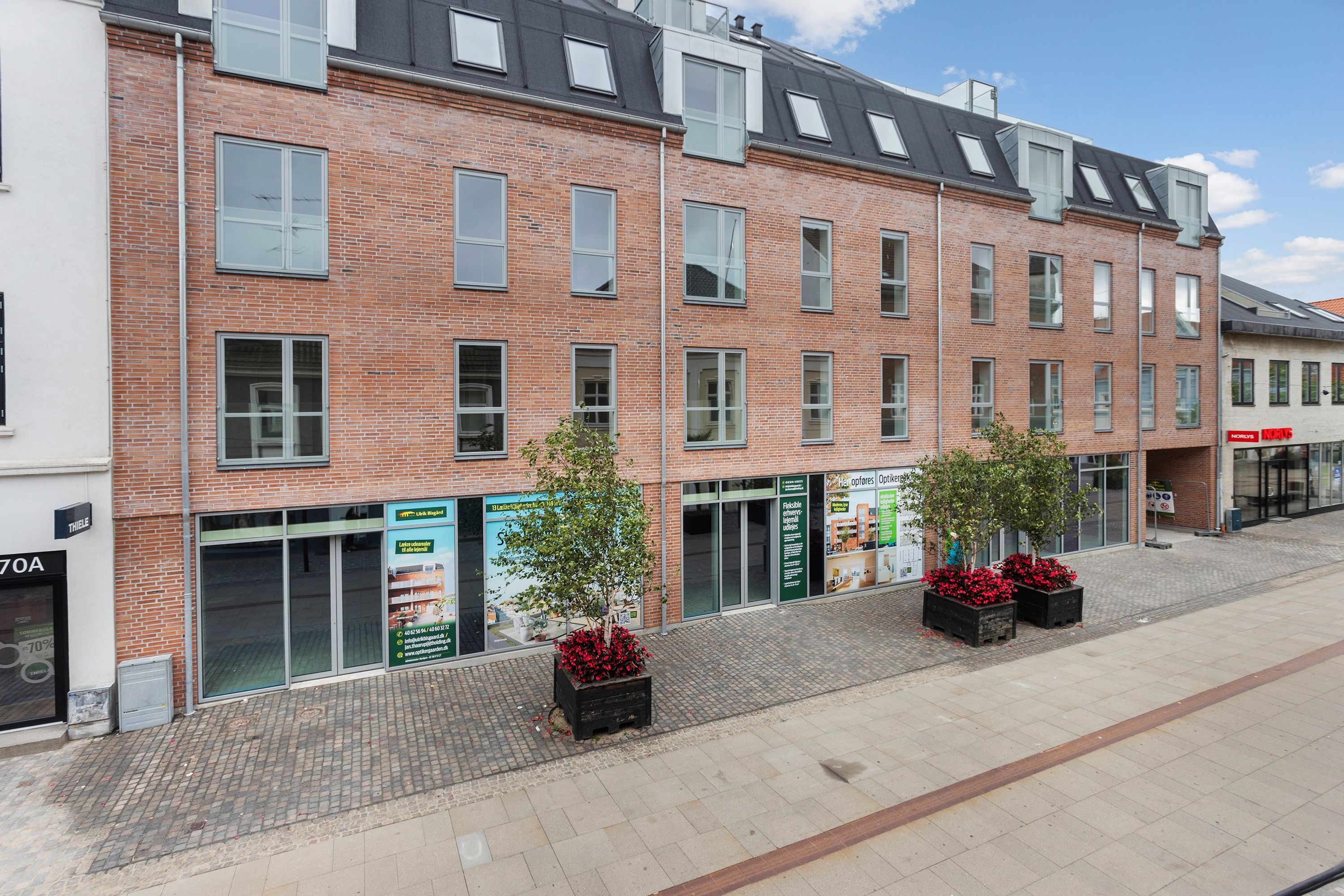 Nybygget 93 m² lejlighed midt i Frederikshavns gågade
