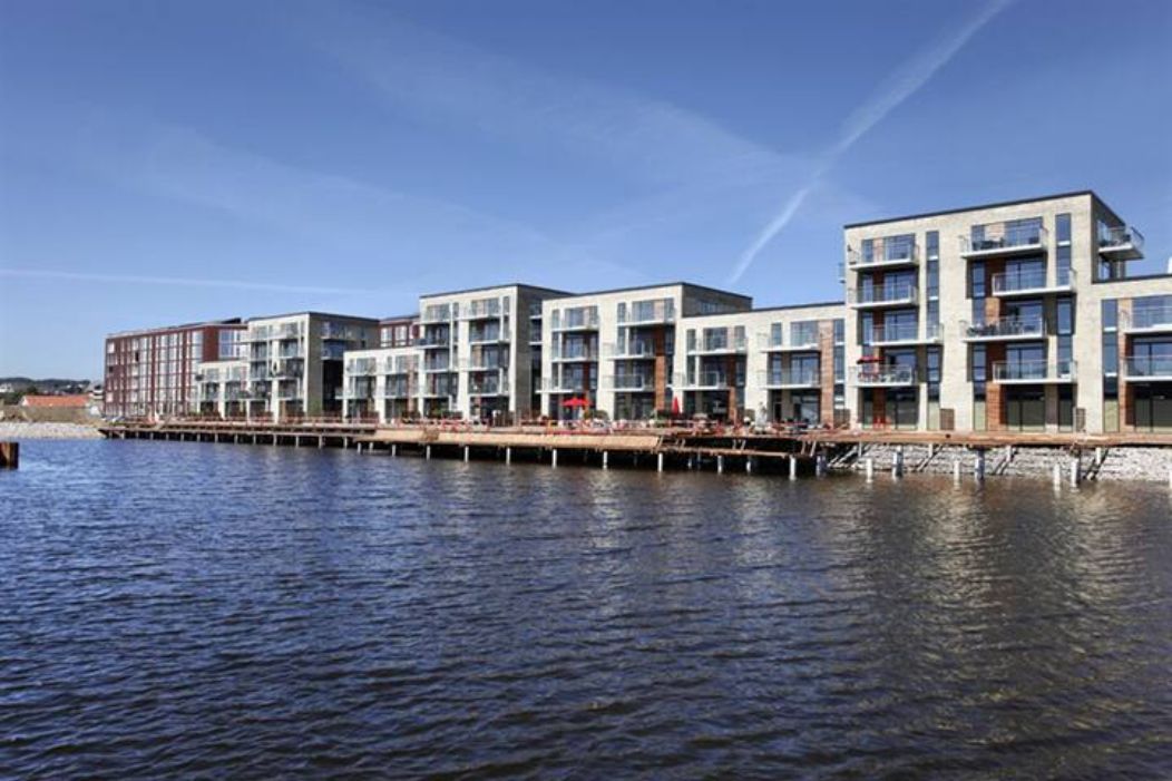 Sublim beliggende lejlighed på Kanalfronten i Vejle