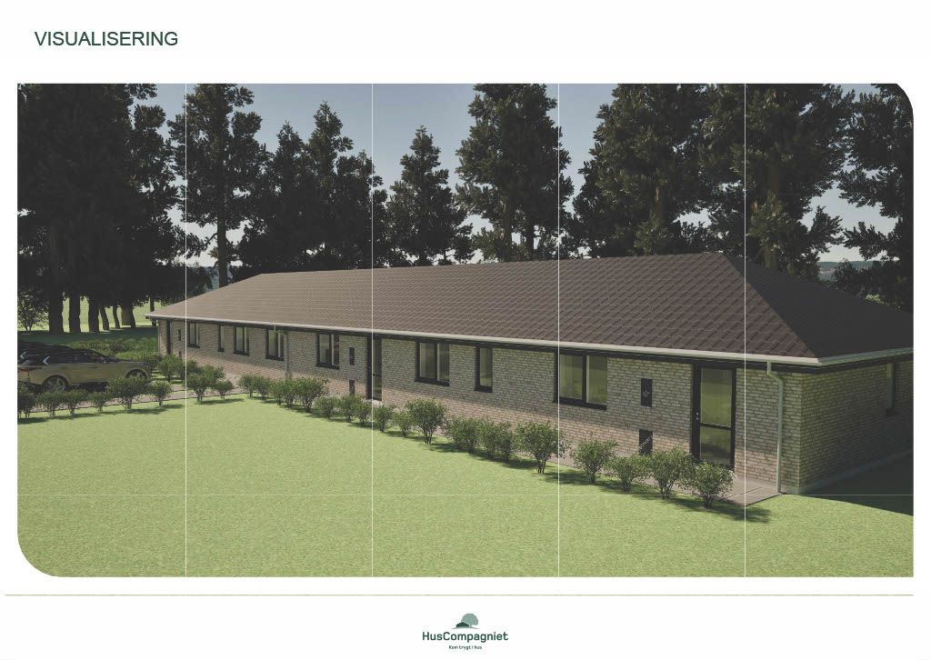 110 m² – 4-værelses rækkehus på Vestertoft i Genner udlejes