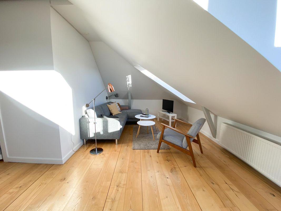 Bright and stylish 2-bedroom villa apartment - Fur - 89 m² - 18.000 kr