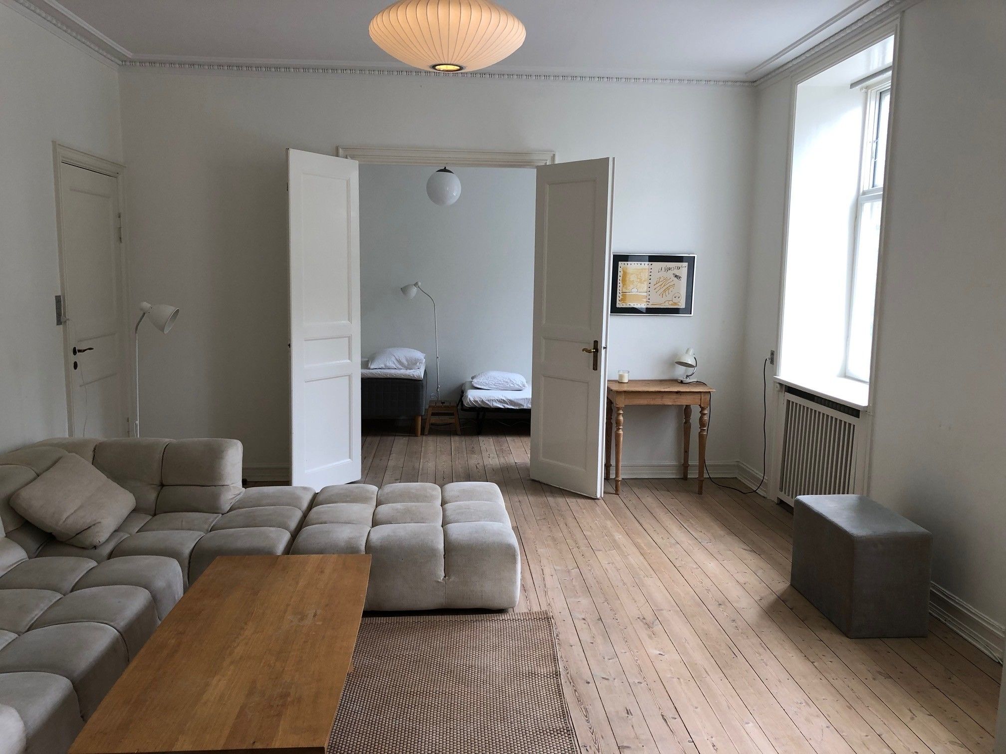 Lovely bright 4 room apartment in the heart of Hellerup