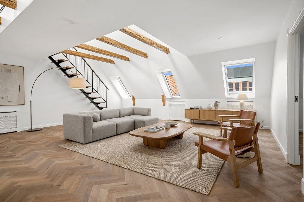 Holstebro C: Eksklusiv 3-værelses penthouse bolig