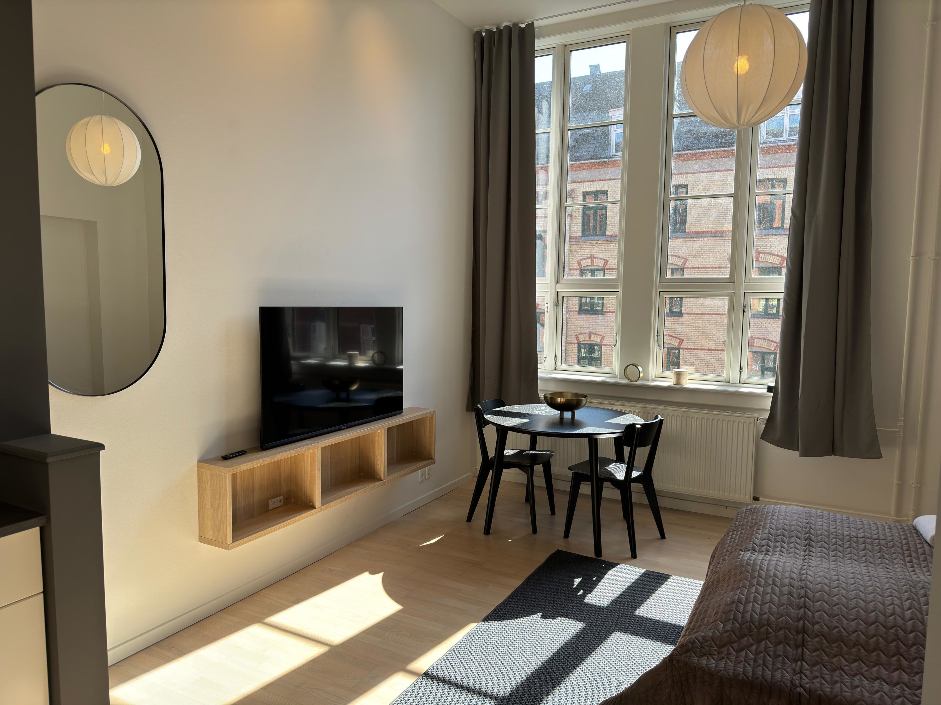Cosy 43 m² one-room apartment in vibrant Nørrebro – all utilities included