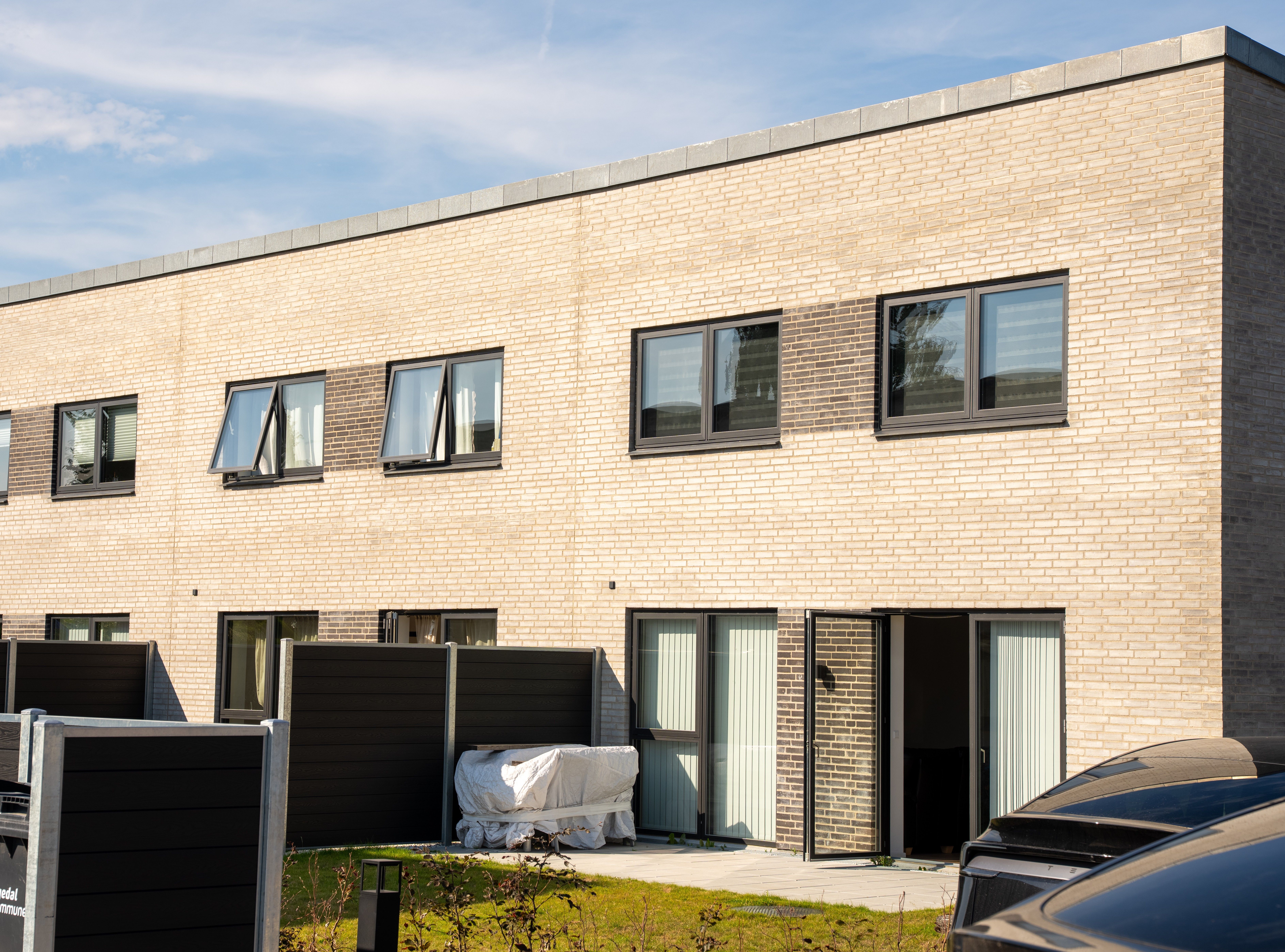 Nybygget Rækkehus i Smørumnedre