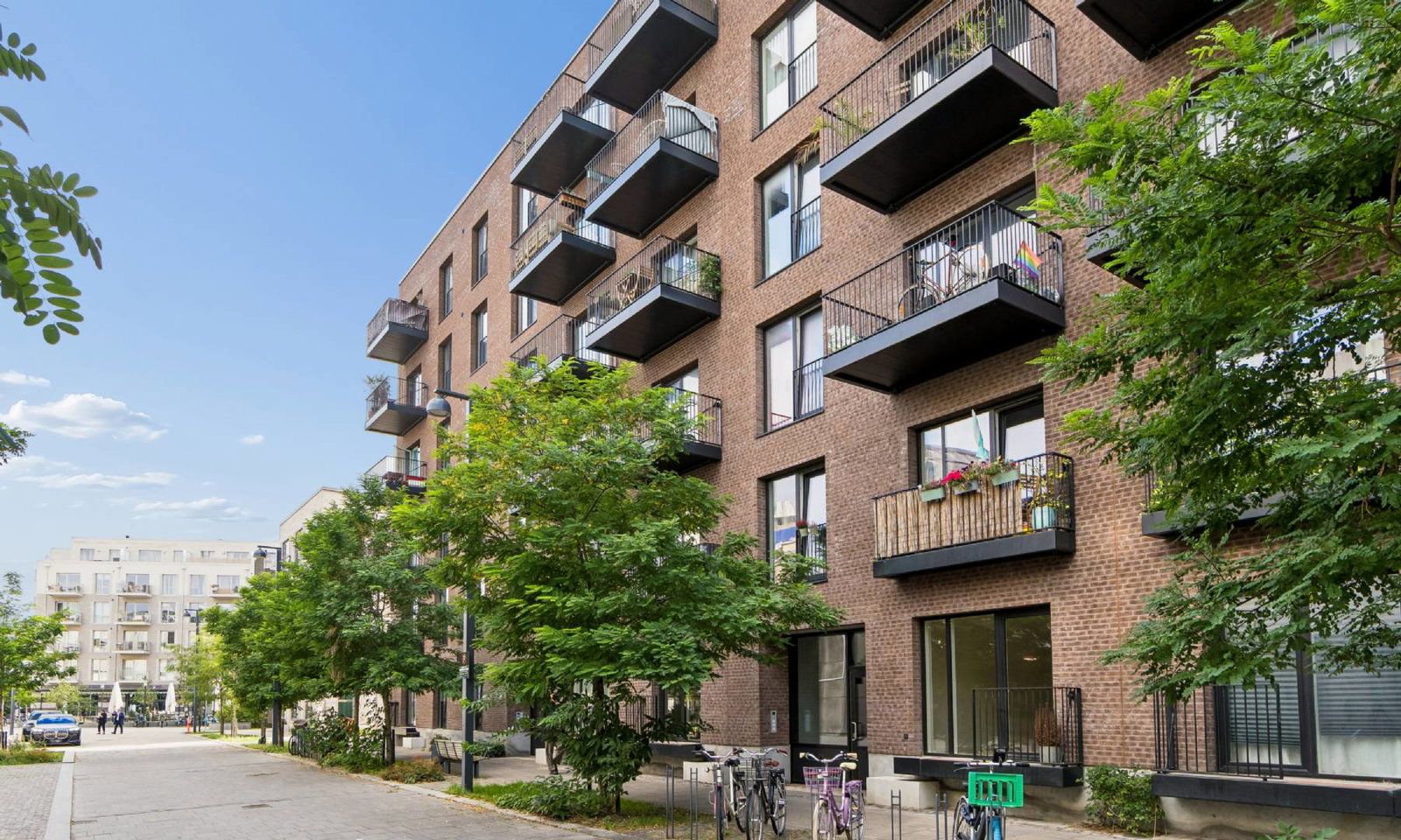 Moderne 3 værelses med altan i Bellakvarteret
