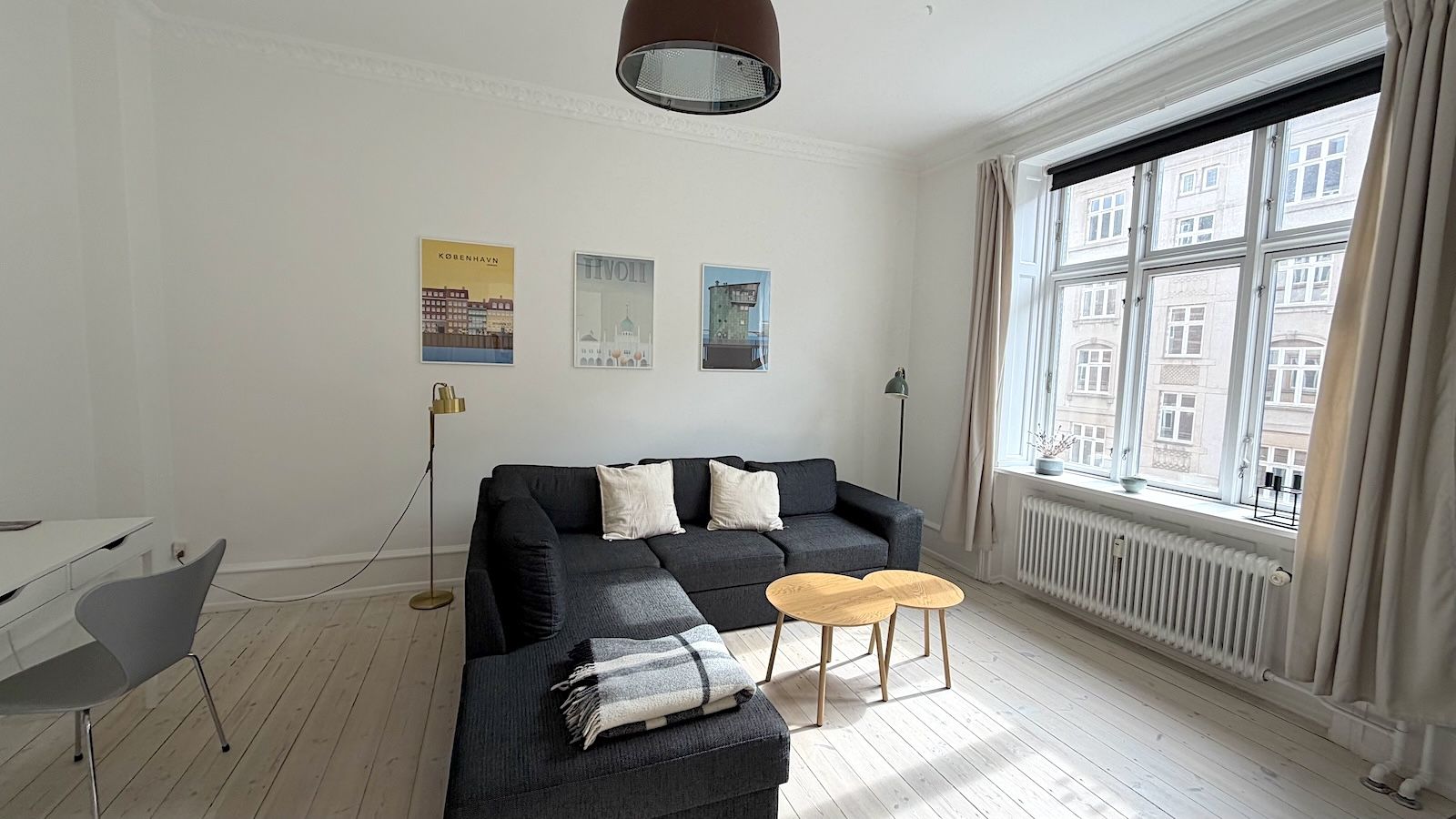 Lys og charmerende lejlighed på Østerbro