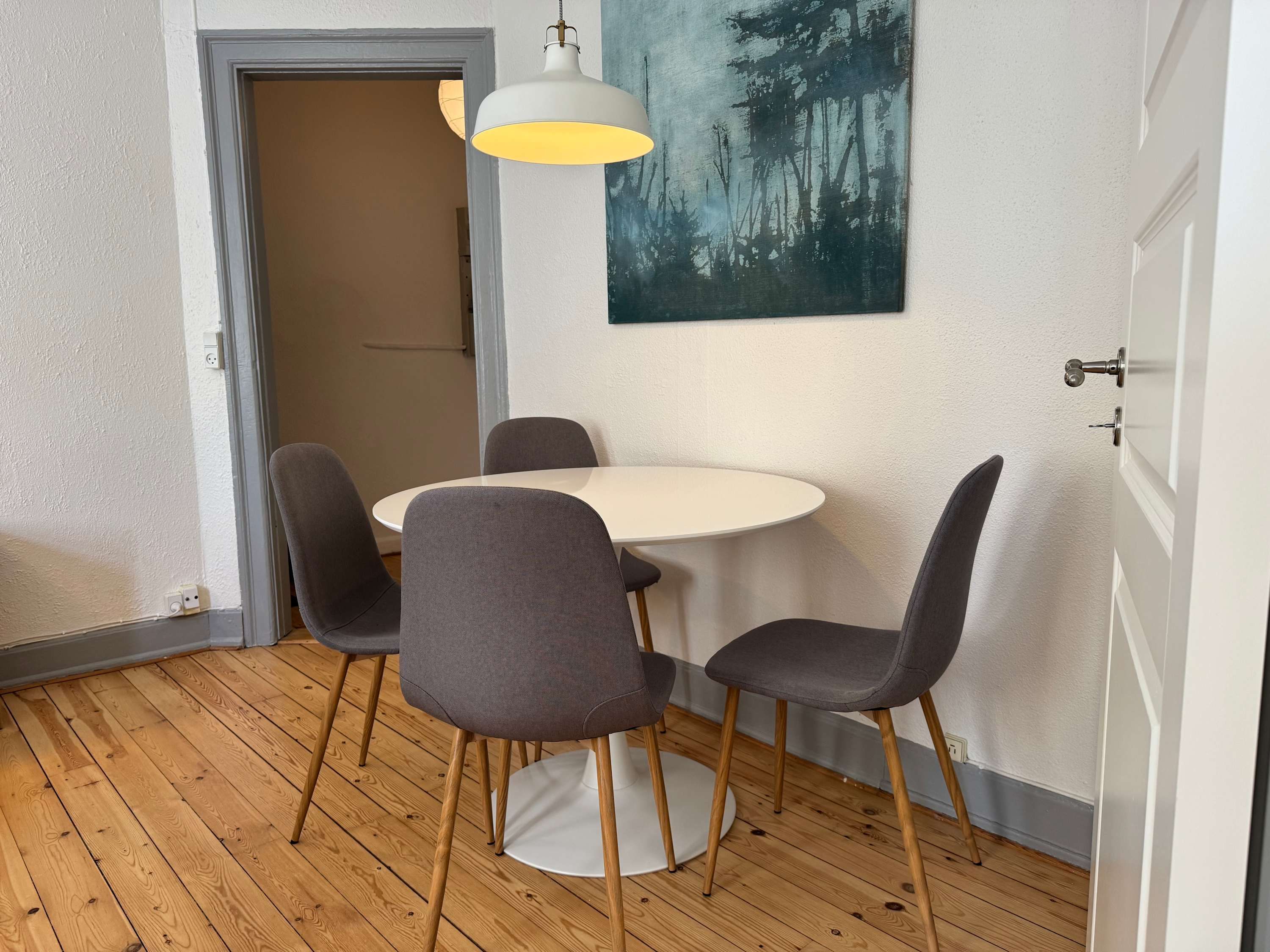 Charming 49 m² two-room apartment in Østerbro near Fælledparken – all utilities included