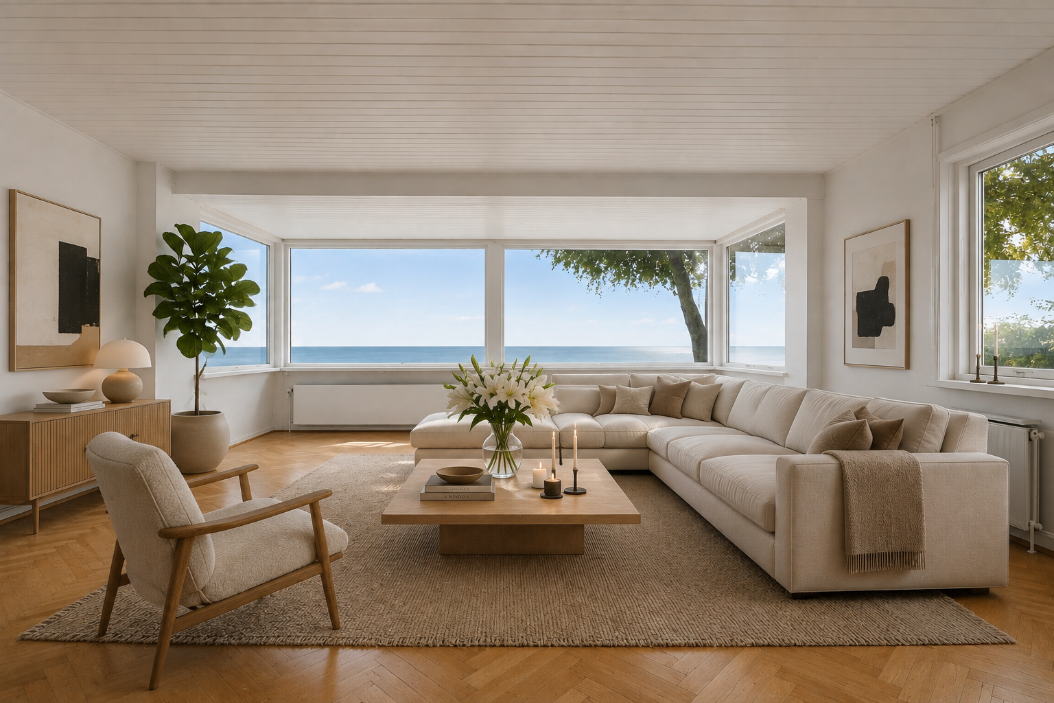 En sjælden 7-værelses villa mellem Øresund og Dyrehaven