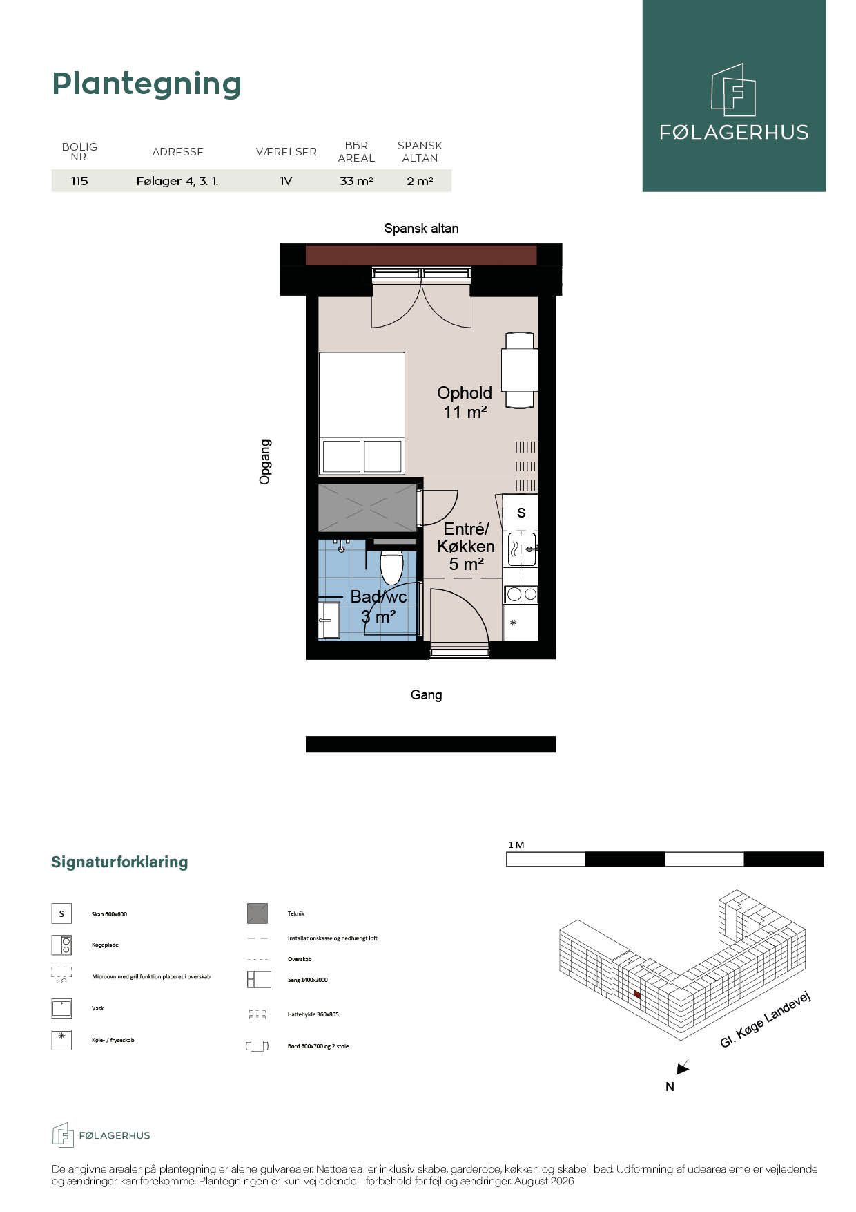Moderne nybygget studieboliger