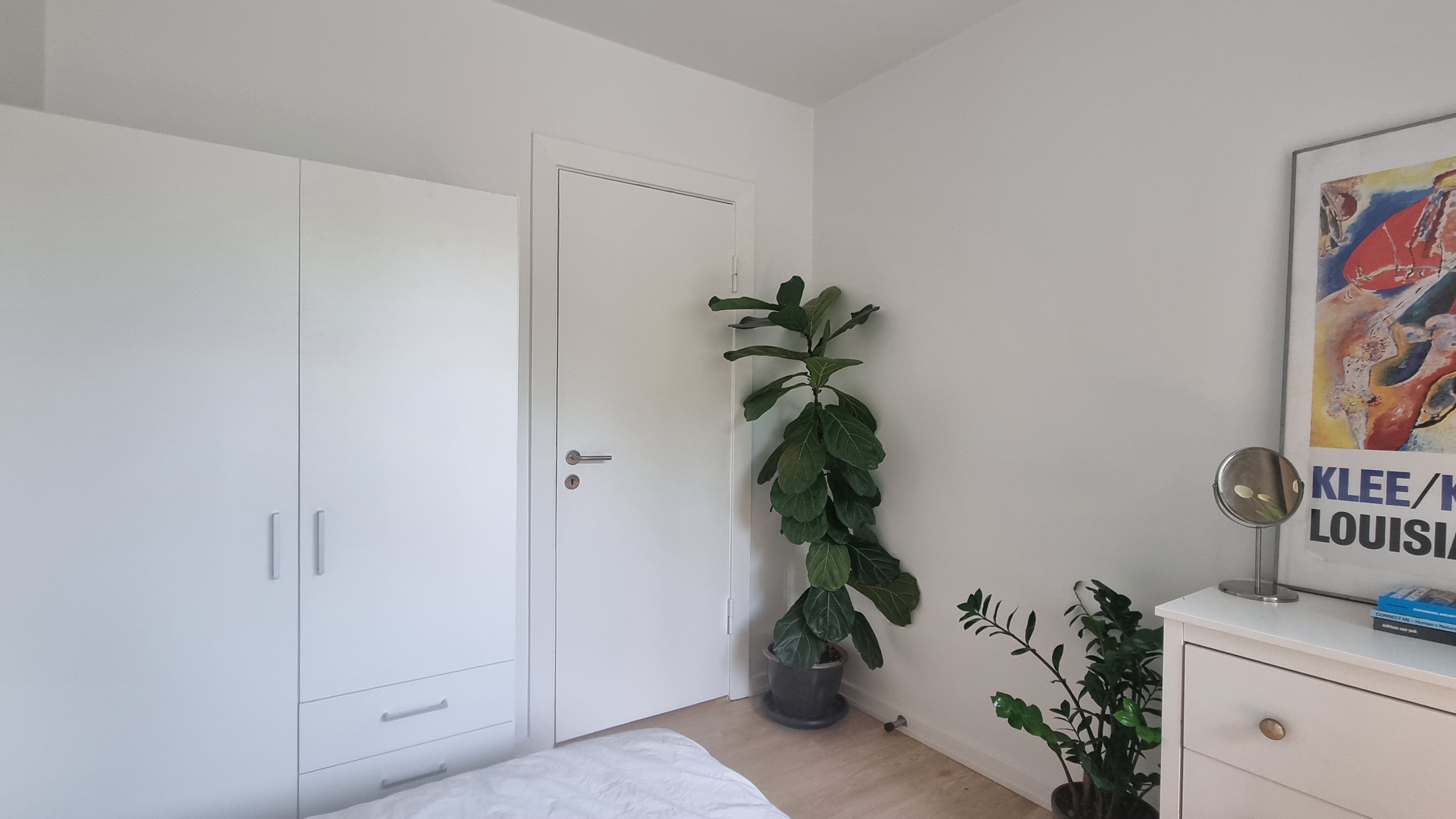 Bright room by the lakes 